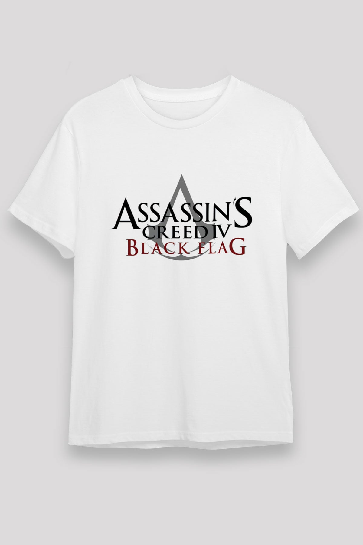 Assassins Creed Beyaz Unisex Tişört T-Shirt
