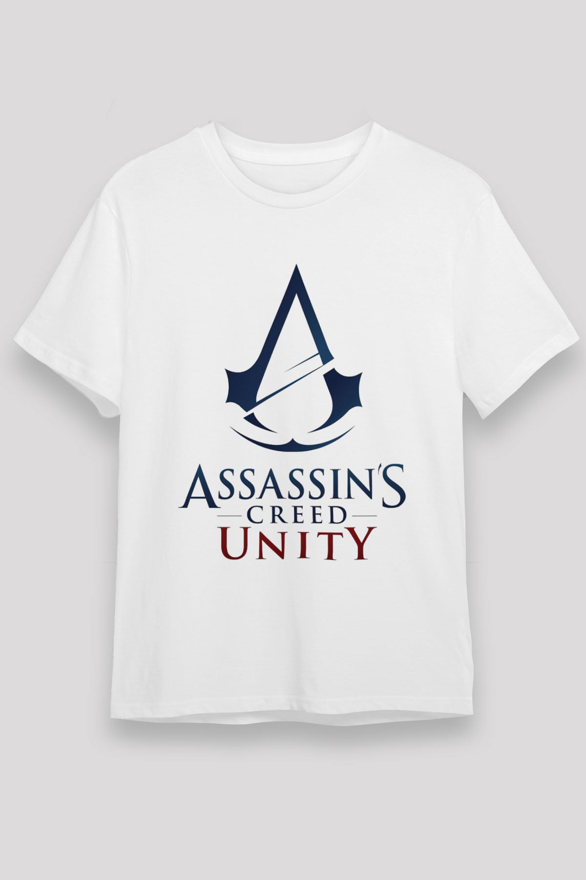 Assassins Creed Beyaz Unisex Tişört T-Shirt