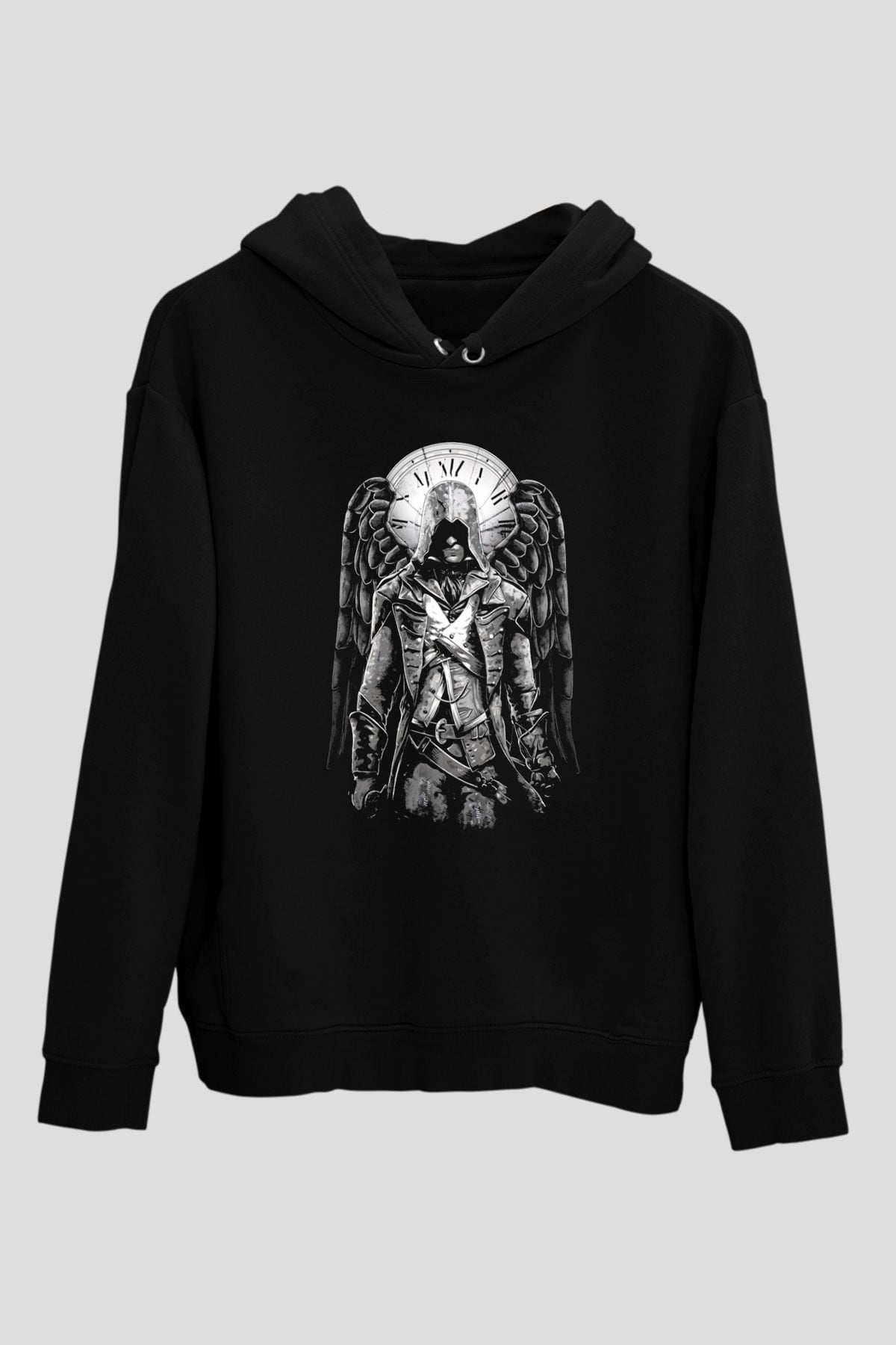 Assassins Creed Siyah Unisex Hoodie