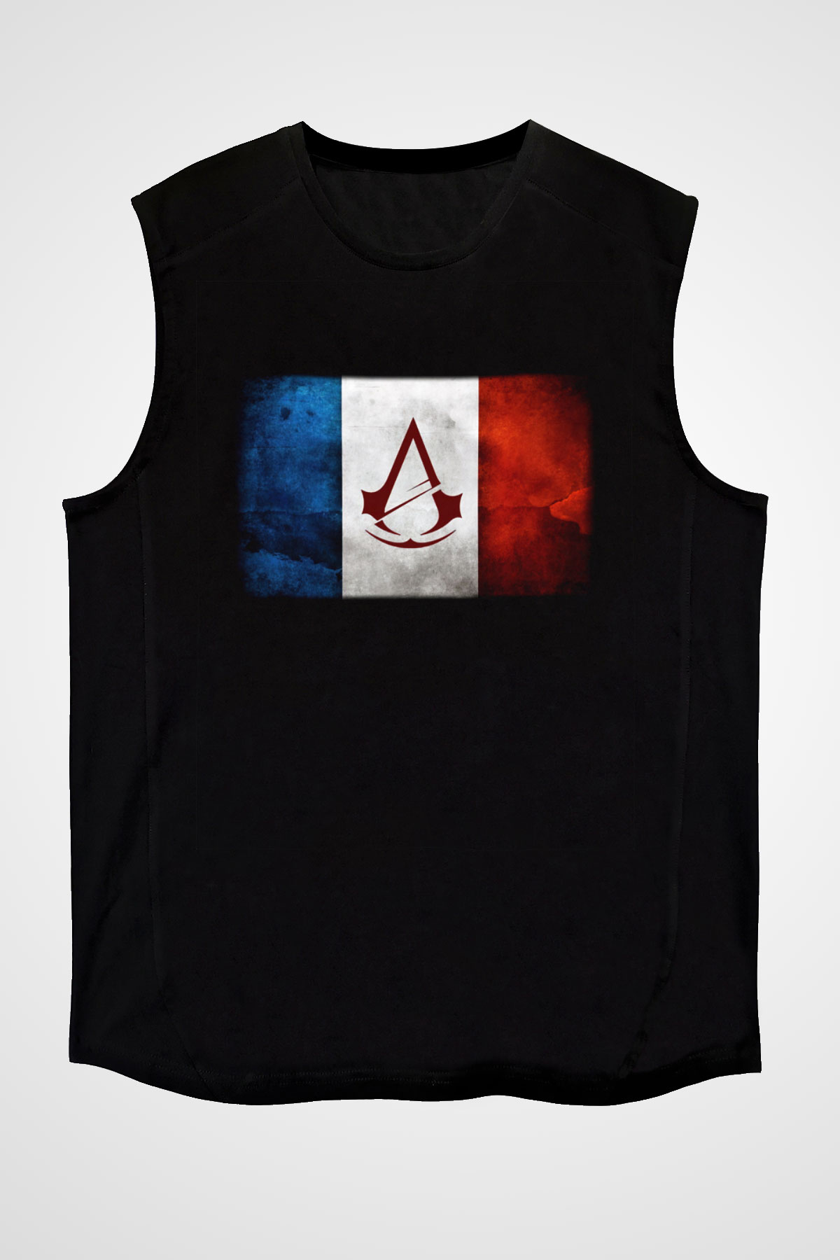 Assassins Creed Siyah Unisex Kolsuz Tişört