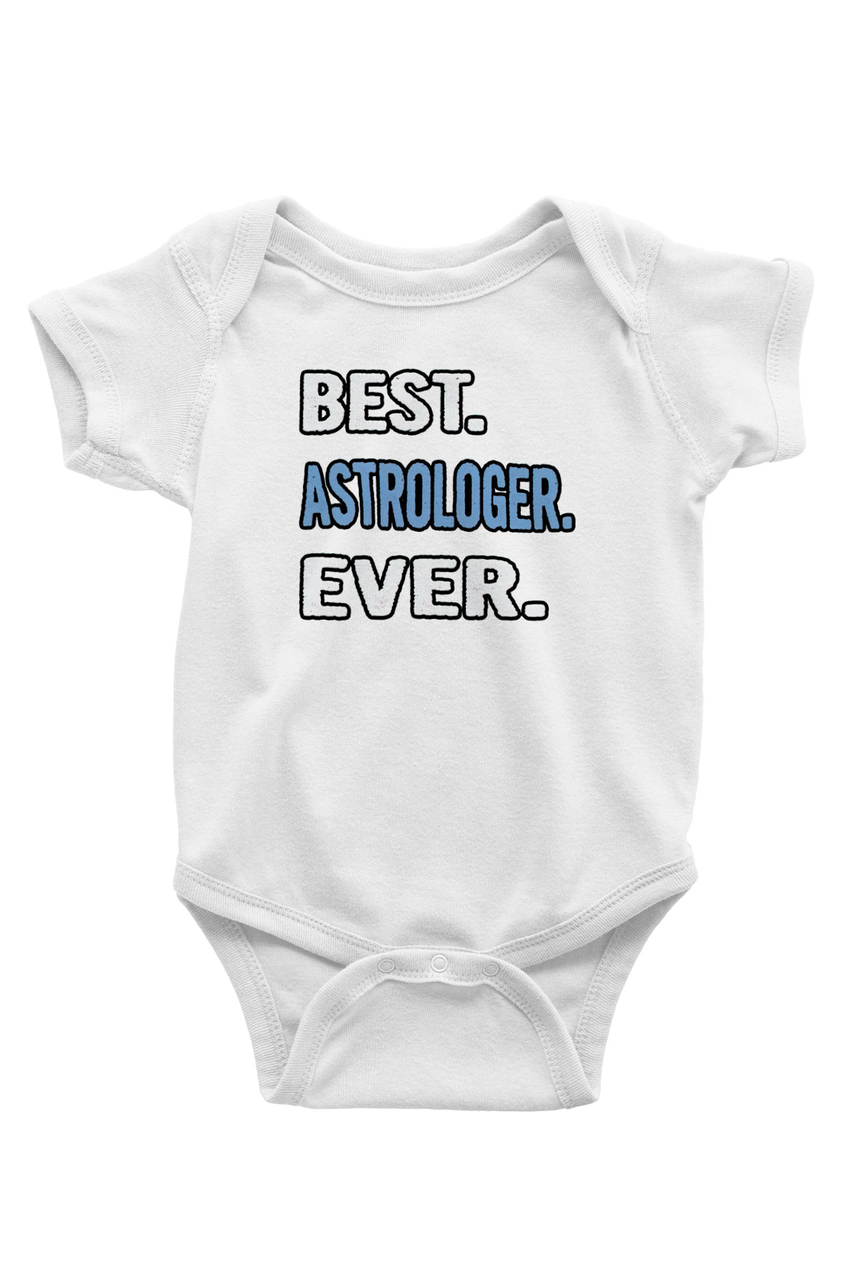 Astrolog Beyaz Bebek Body - Zıbın