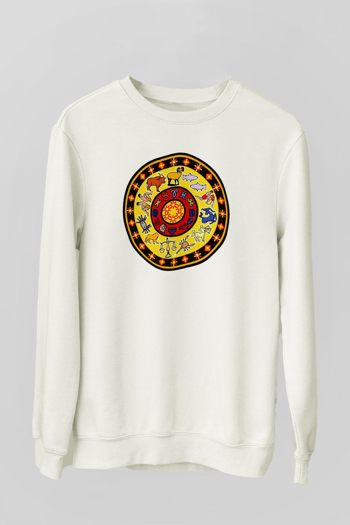 Astrolog Beyaz Unisex Sweatshirt
