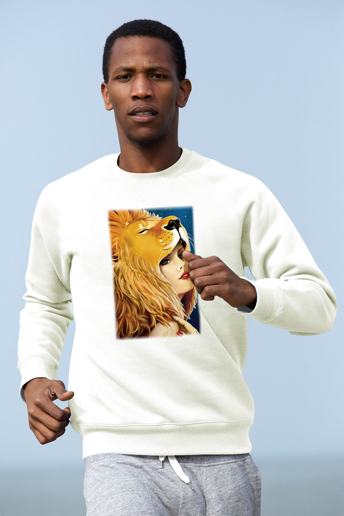 Astrolog Beyaz Unisex Sweatshirt