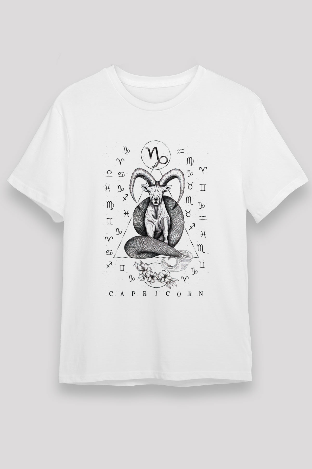 Astrolog Beyaz Unisex Tişört T-Shirt - TişörtFabrikası