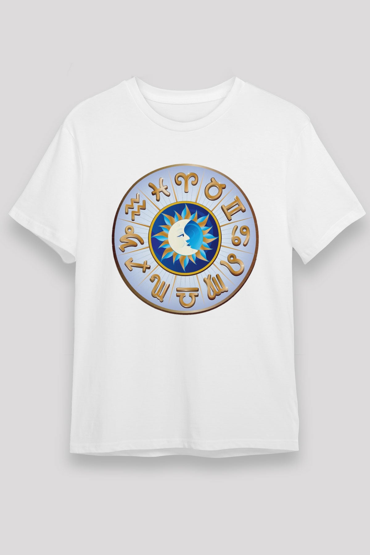 Astrolog Beyaz Unisex Tişört T-Shirt - TişörtFabrikası