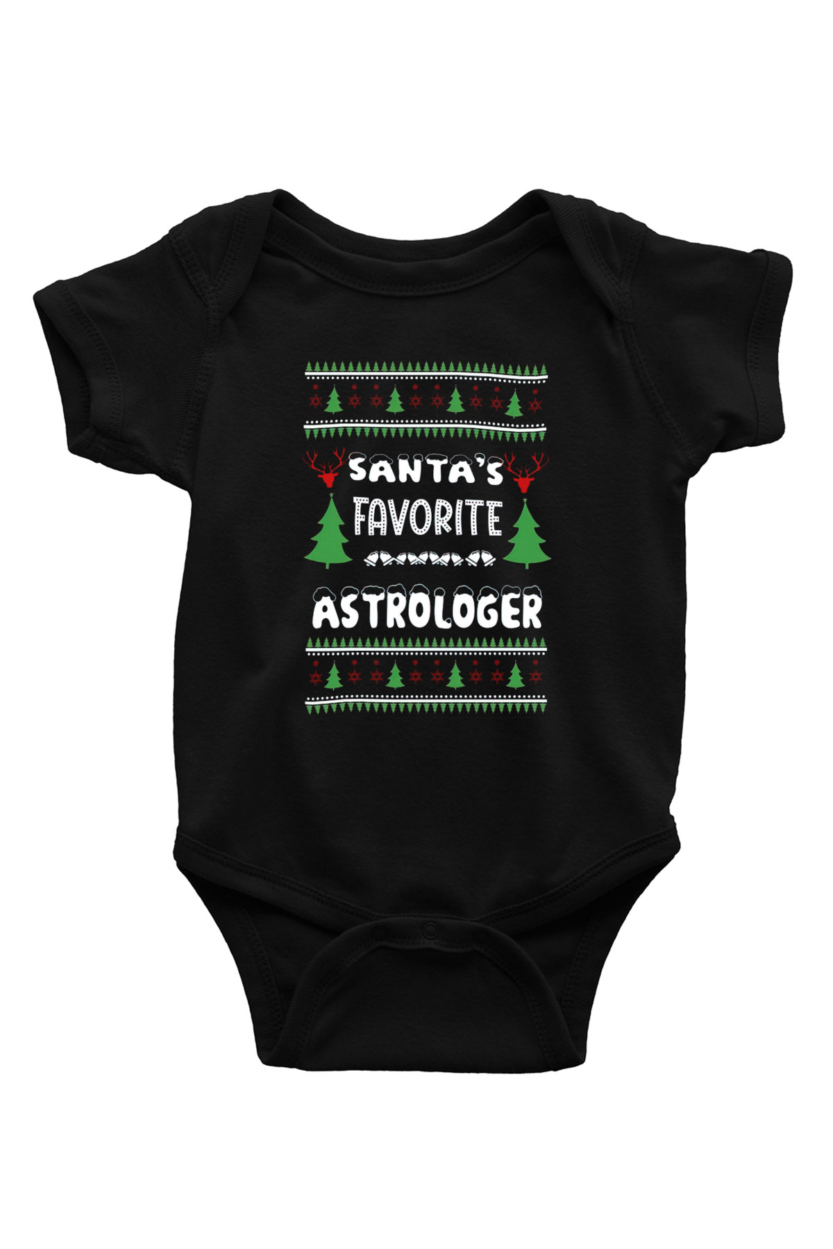 Astrolog Siyah Bebek Body - Zıbın