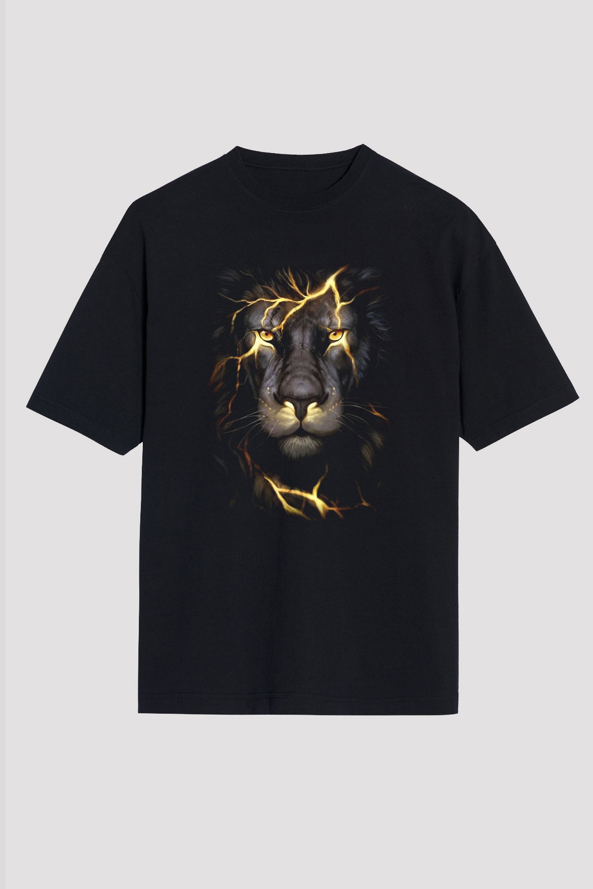 Astrolog Siyah Unisex Oversize Tişört T-Shirt