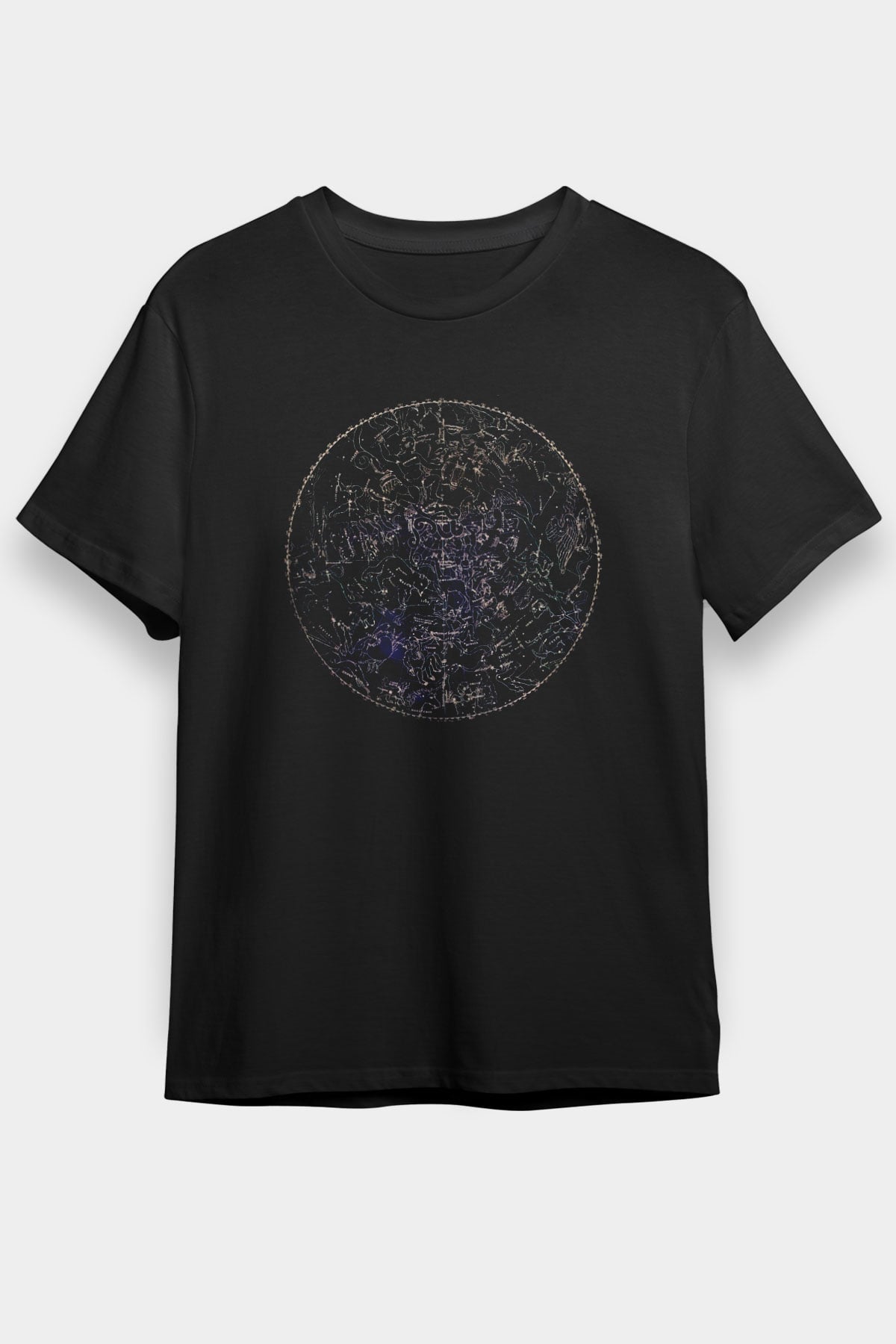 Astronom Siyah Unisex Tişört T-Shirt - TişörtFabrikası