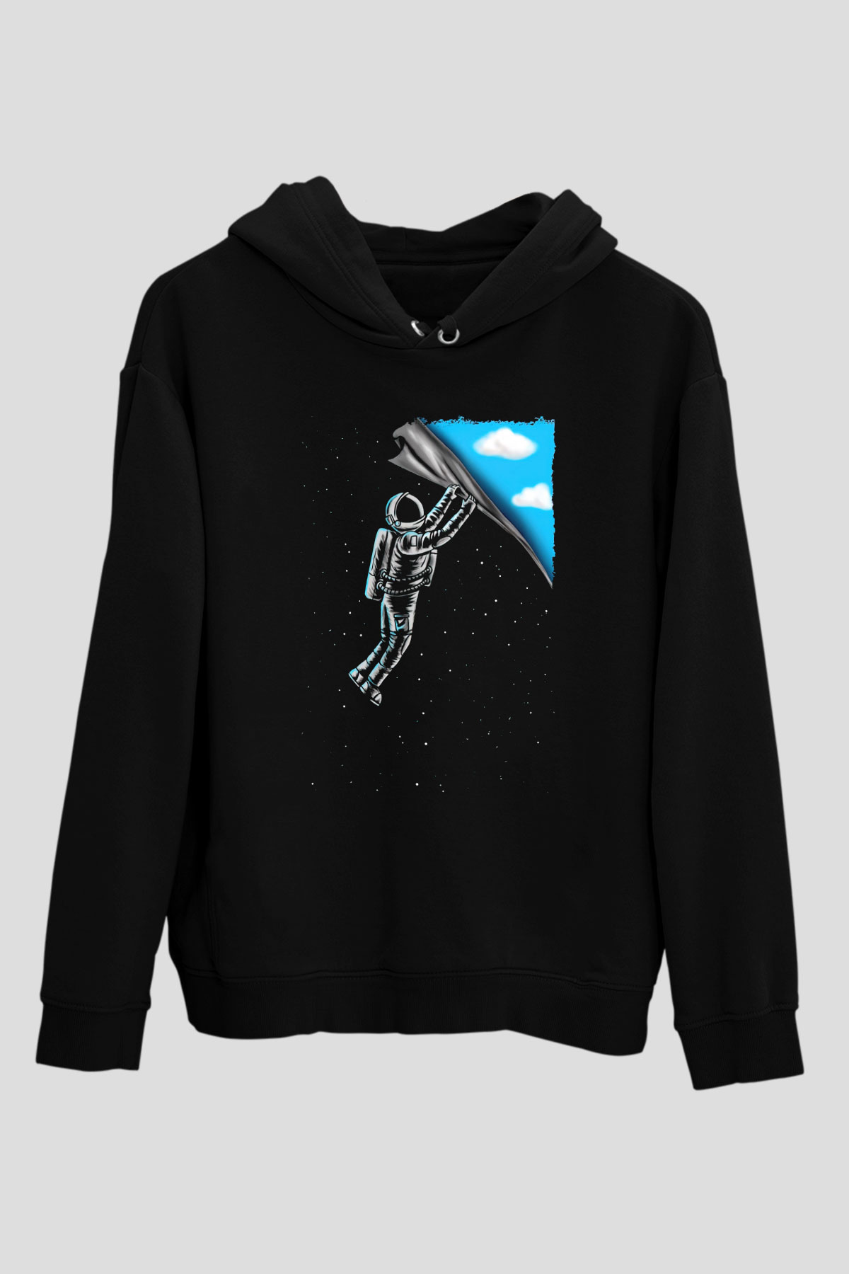 AstronotSiyah  Unisex Hoodie