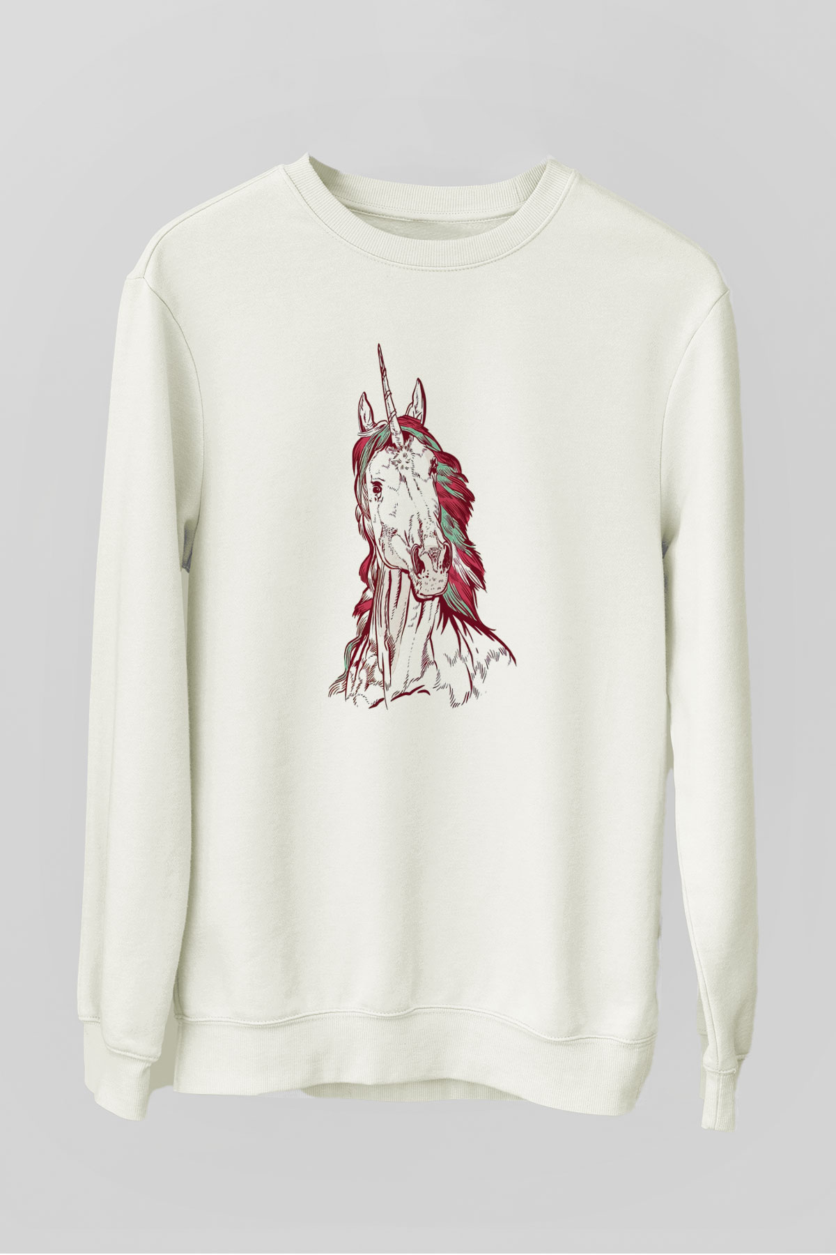 At Beyaz Unisex Sweatshirt
