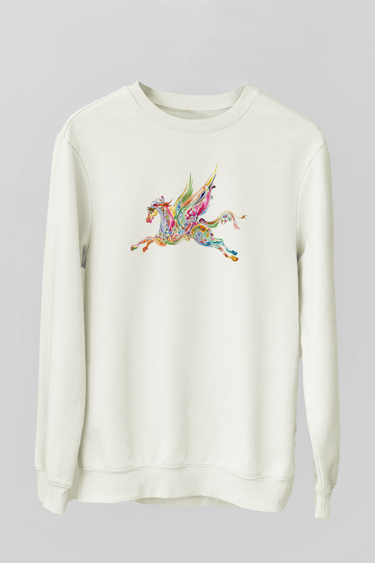 At Beyaz Unisex Sweatshirt