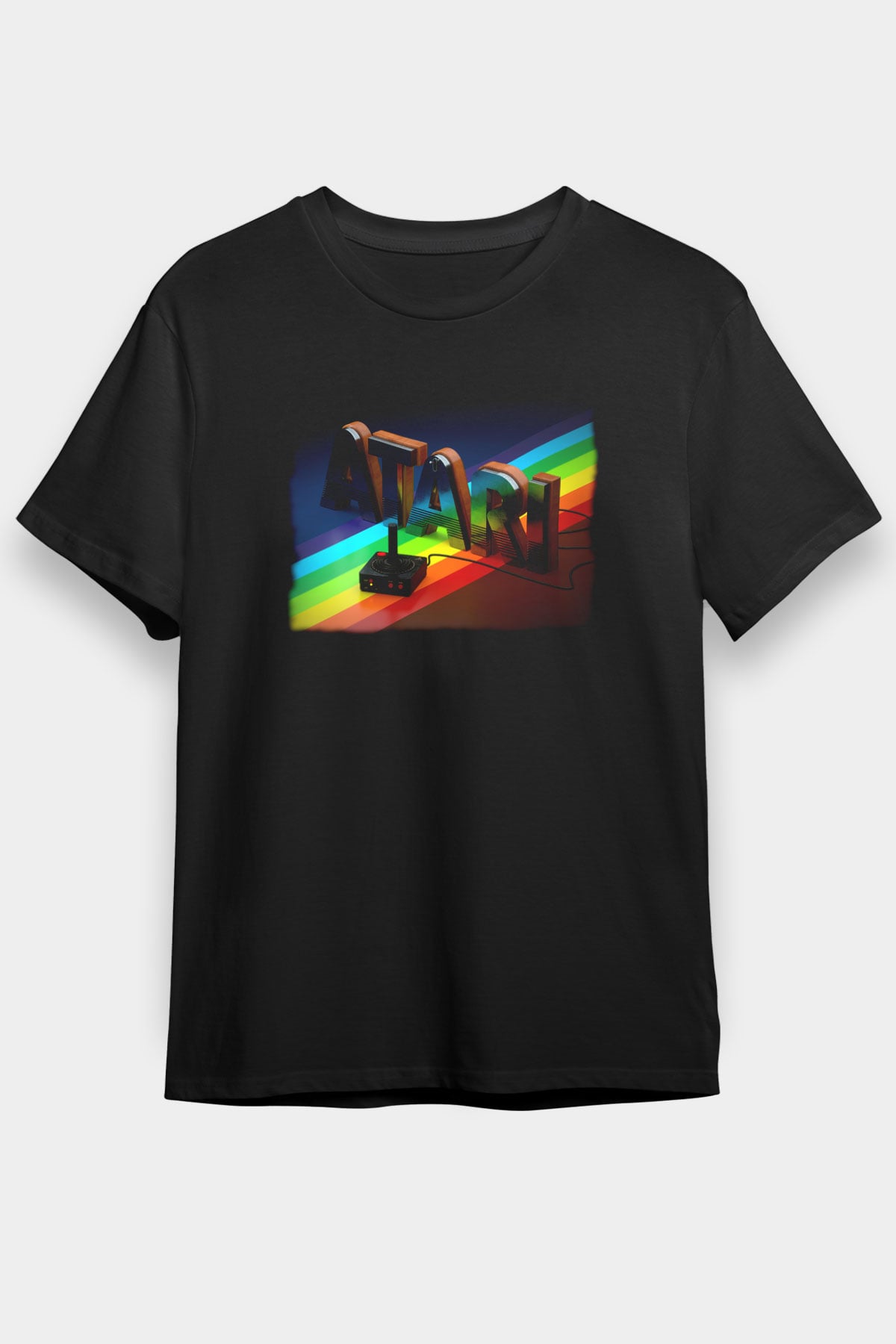 Atari Siyah Unisex Tişört