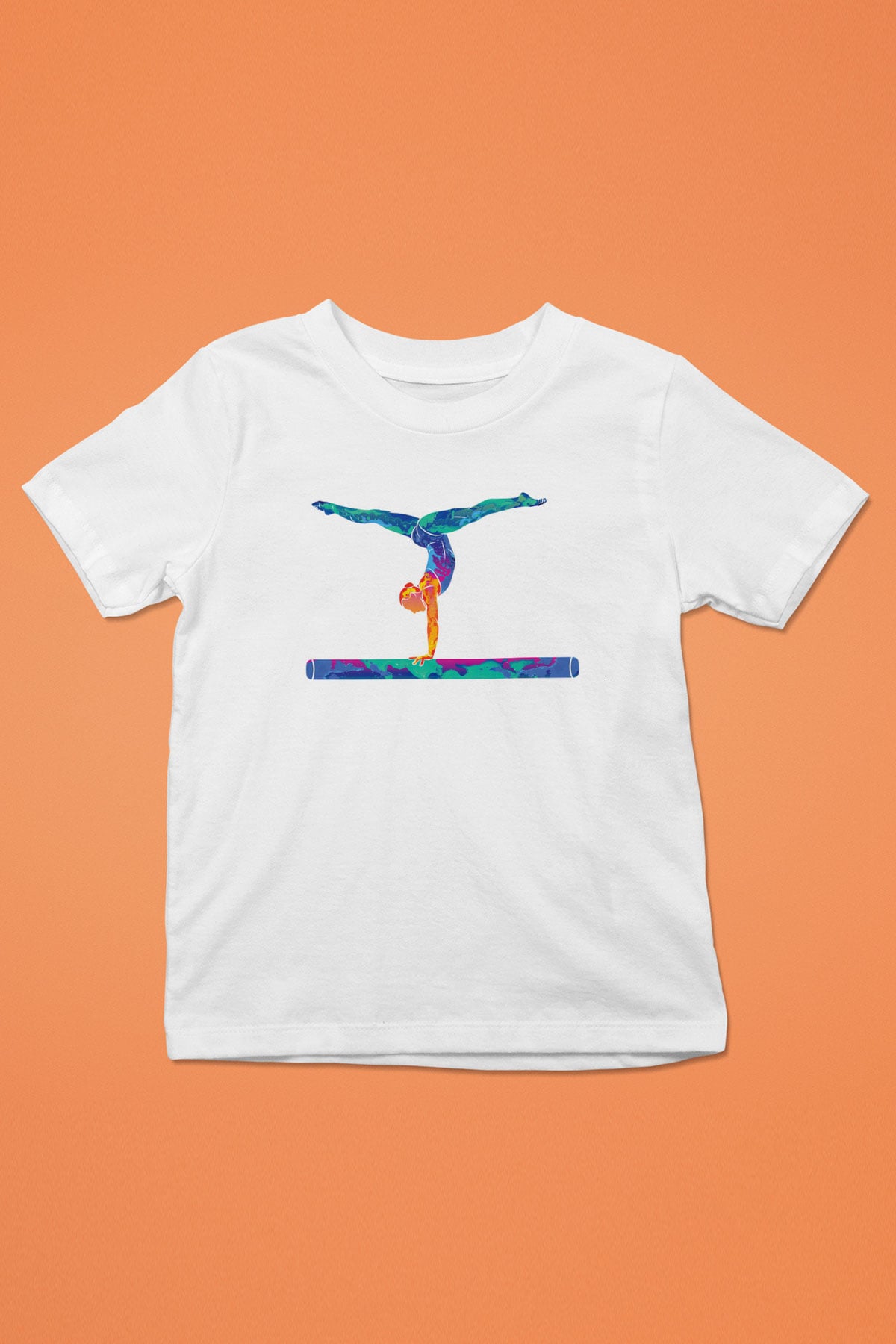 Atlet Beyaz Unisex Çocuk Tişört
