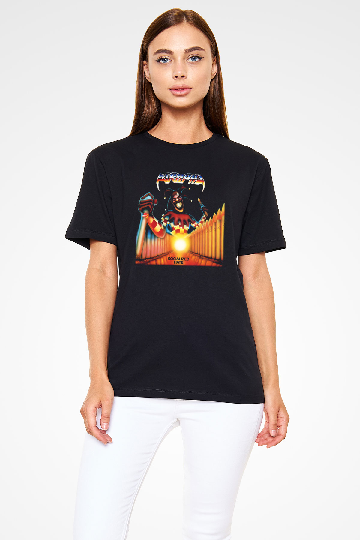 Atrophy Siyah Unisex Tişört T-Shirt - TişörtFabrikası