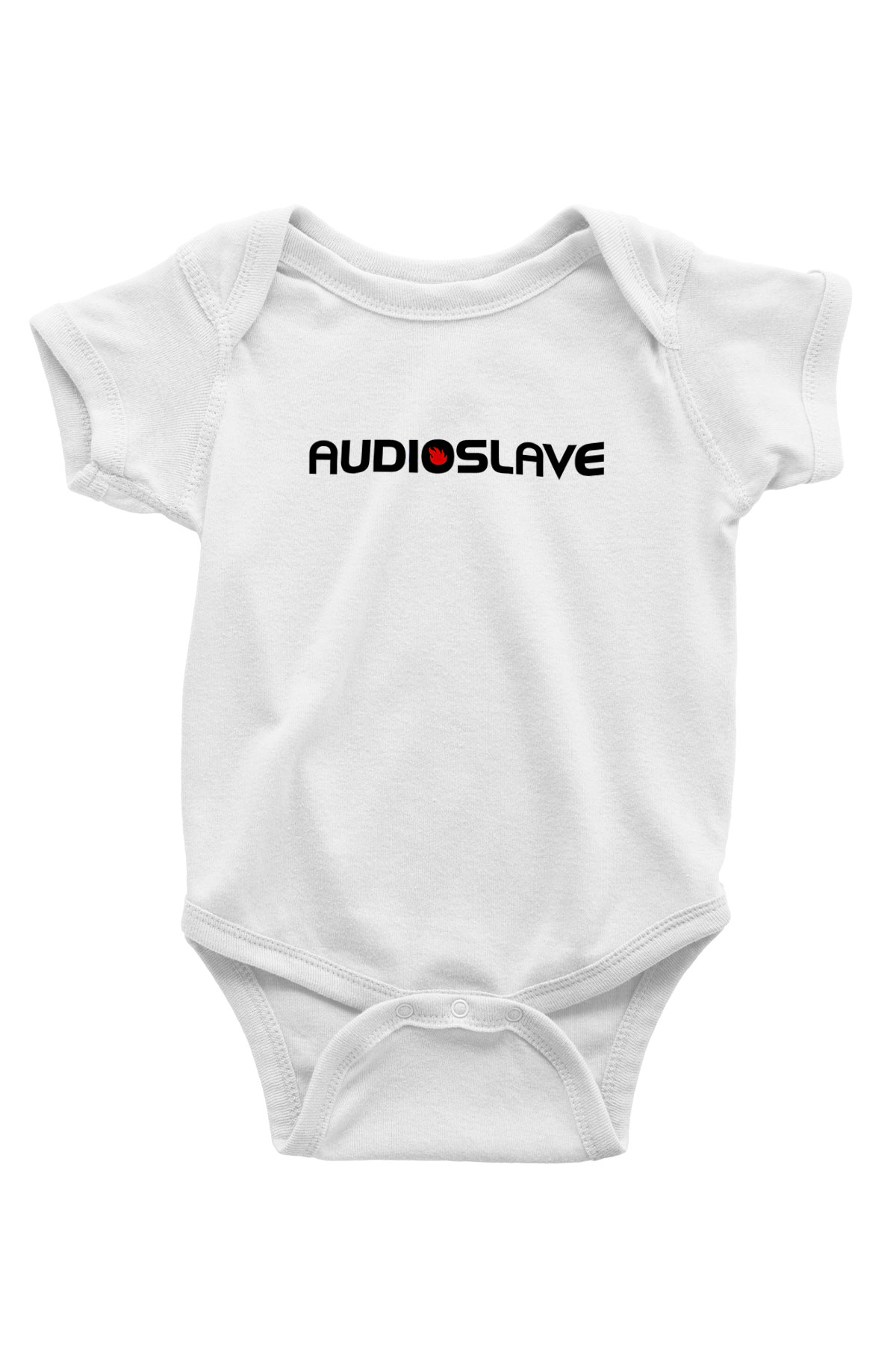 Audioslave Baskılı Beyaz Unisex Bebek Body - Zıbın