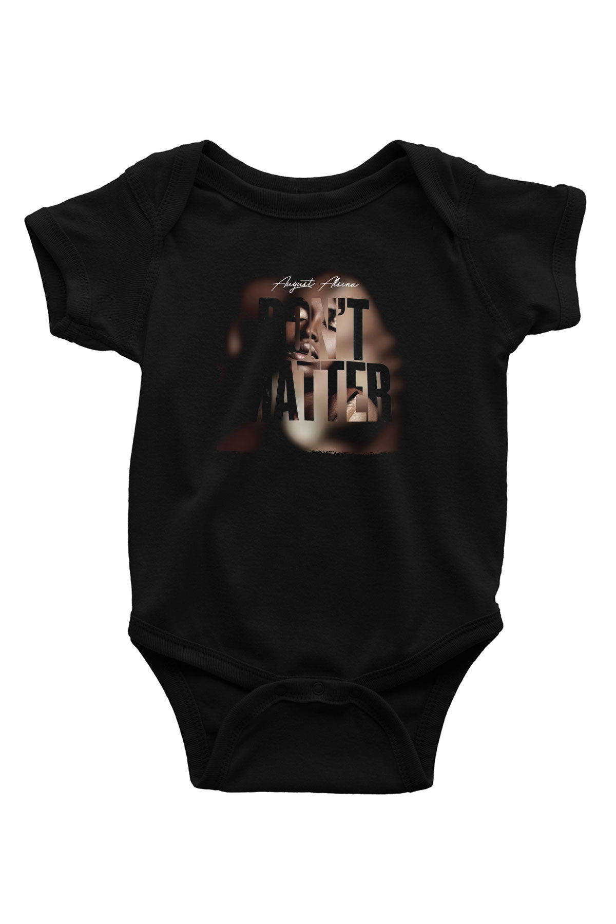 August Alsina Siyah Bebek Body - Zıbın