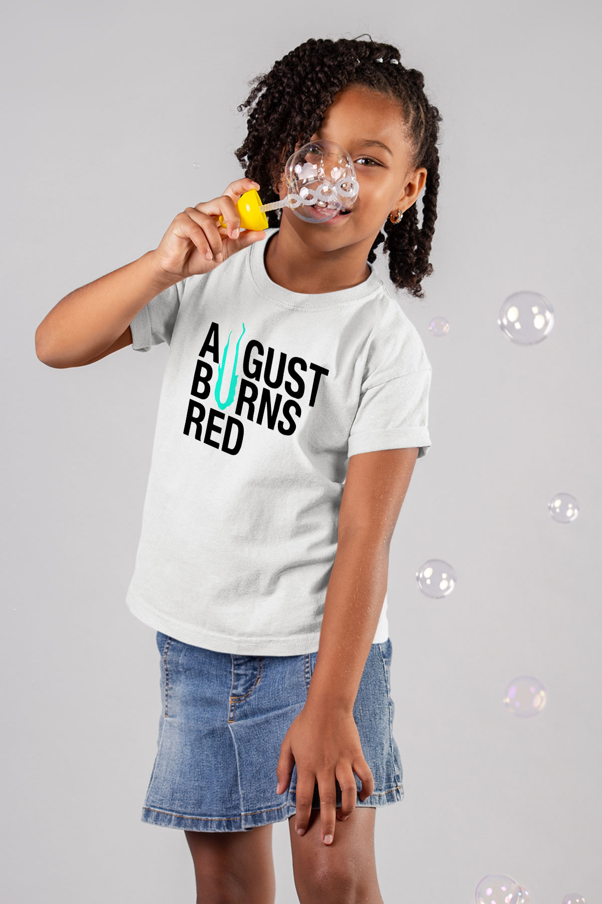 August Burns Red Baskılı Beyaz Unisex Çocuk Tişört