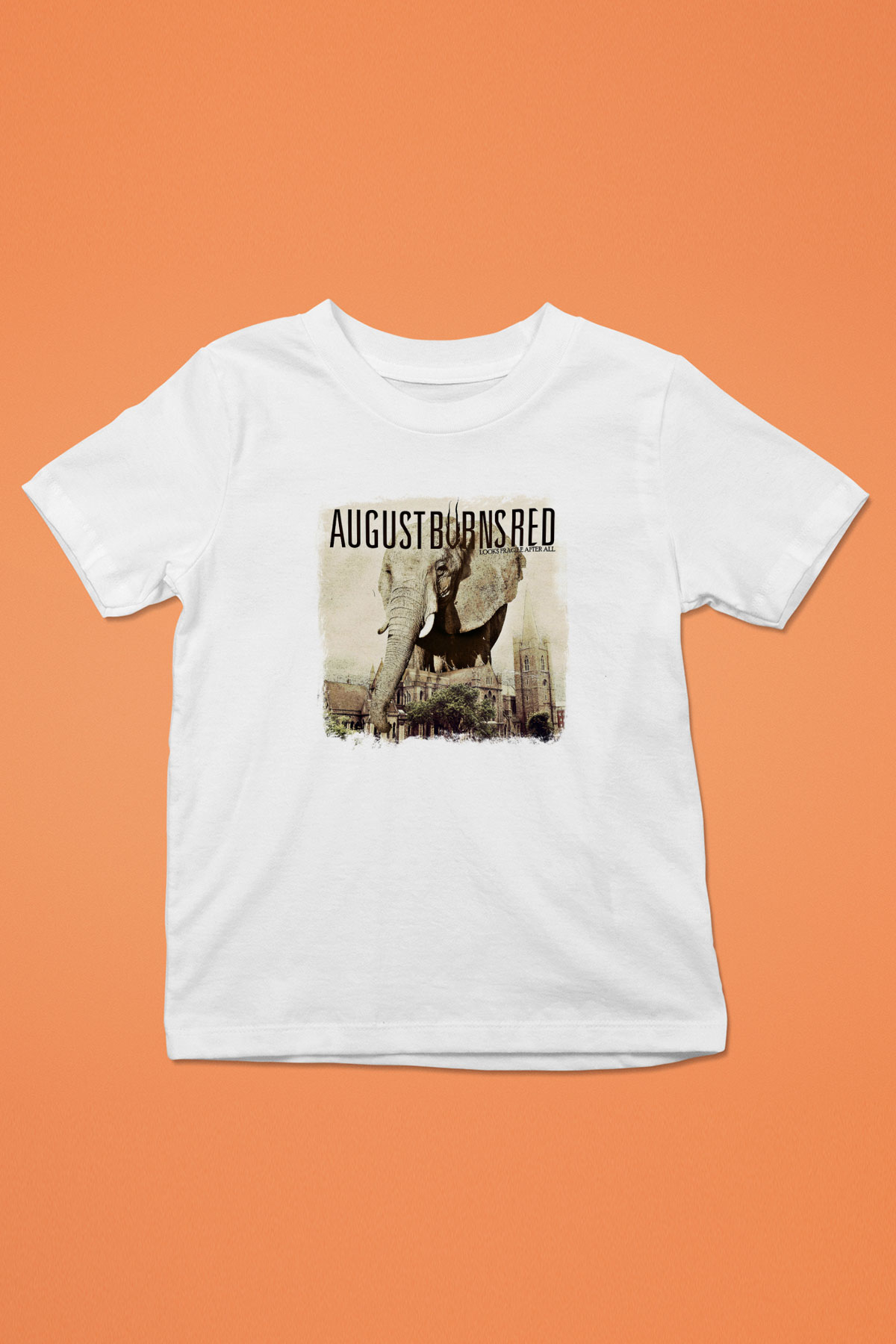 August Burns Red Baskılı Unisex Beyaz Çocuk Tişört