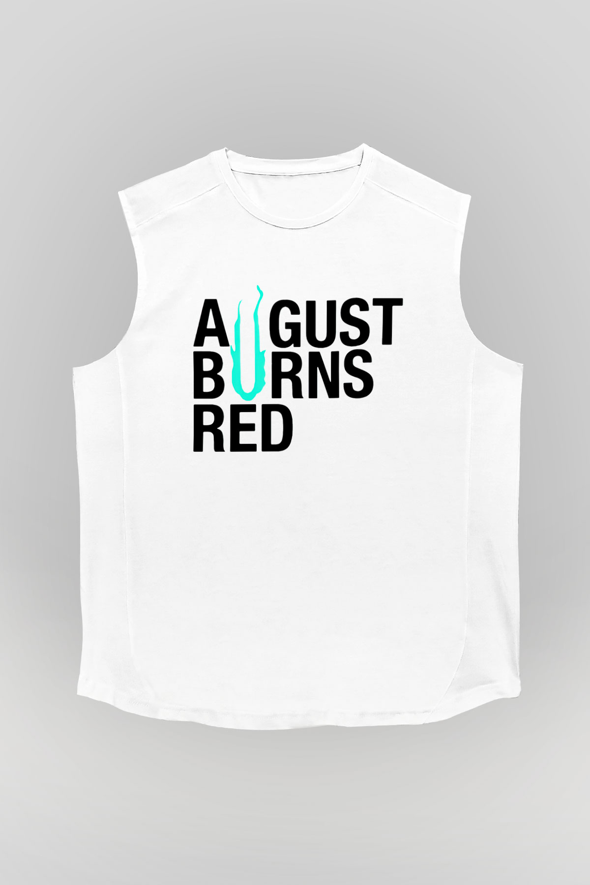 August Burns Red Beyaz Unisex Kolsuz Tişört