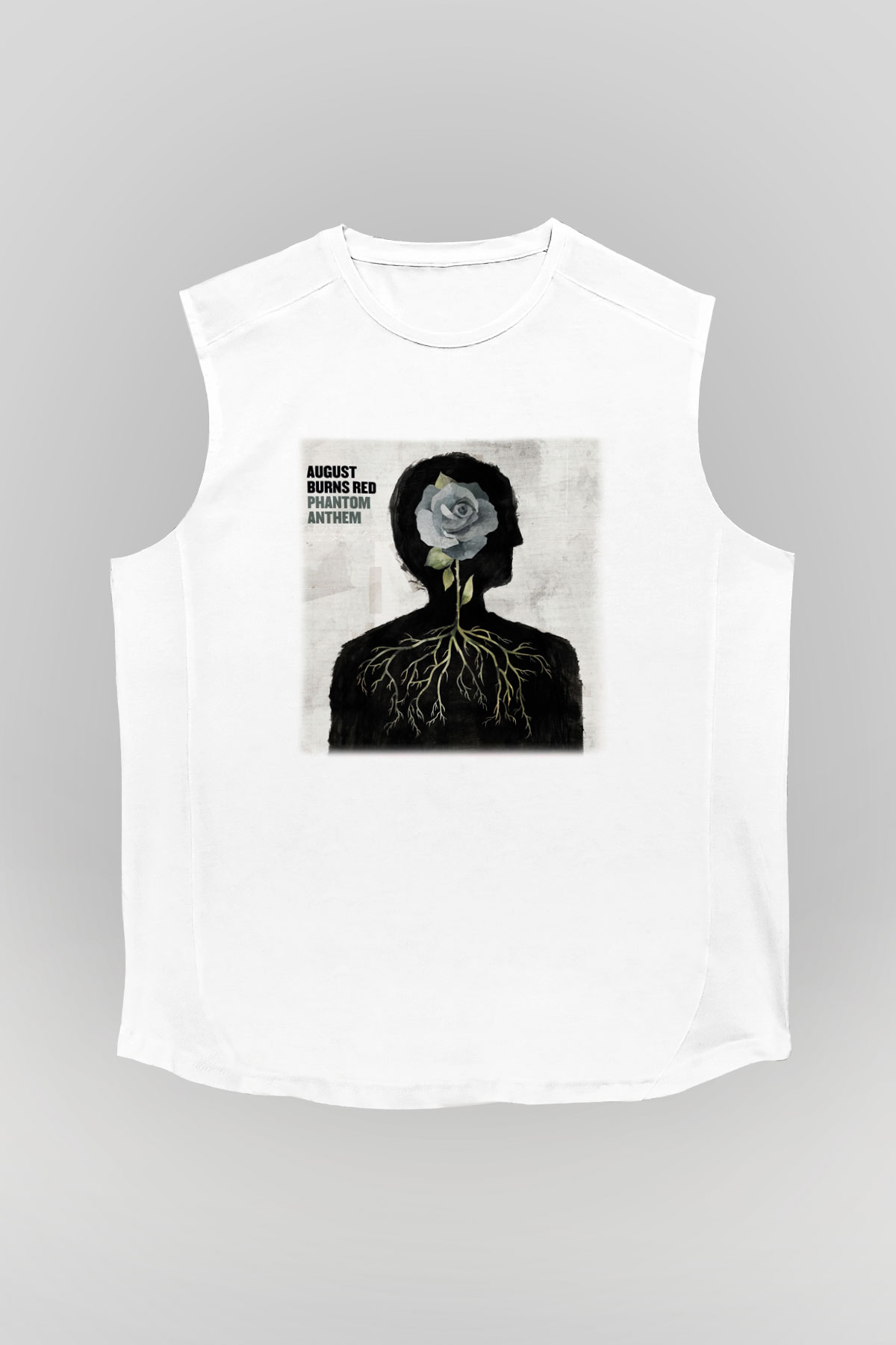 August Burns Red Beyaz Unisex Kolsuz Tişört