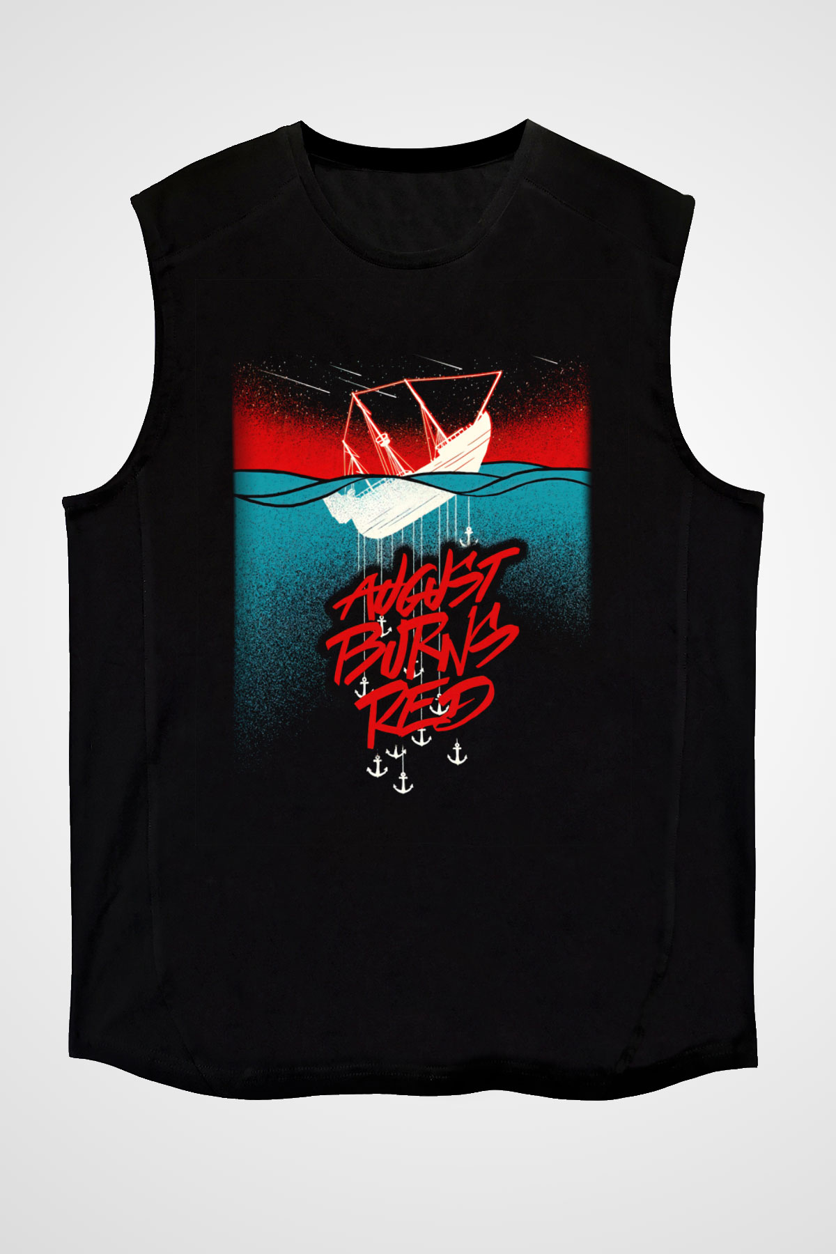 August Burns Red Siyah Unisex Kolsuz Tişört