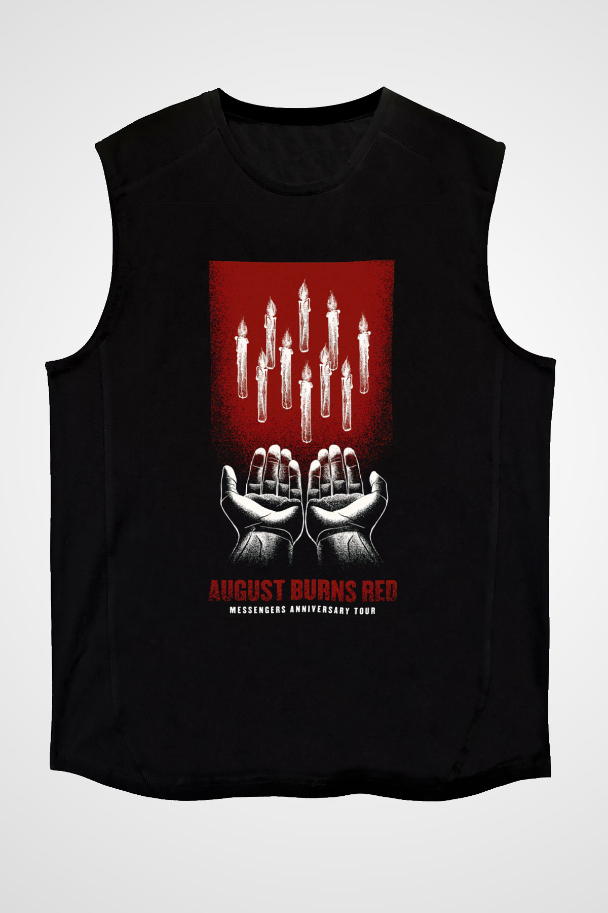 August Burns Red Siyah Unisex Kolsuz Tişört