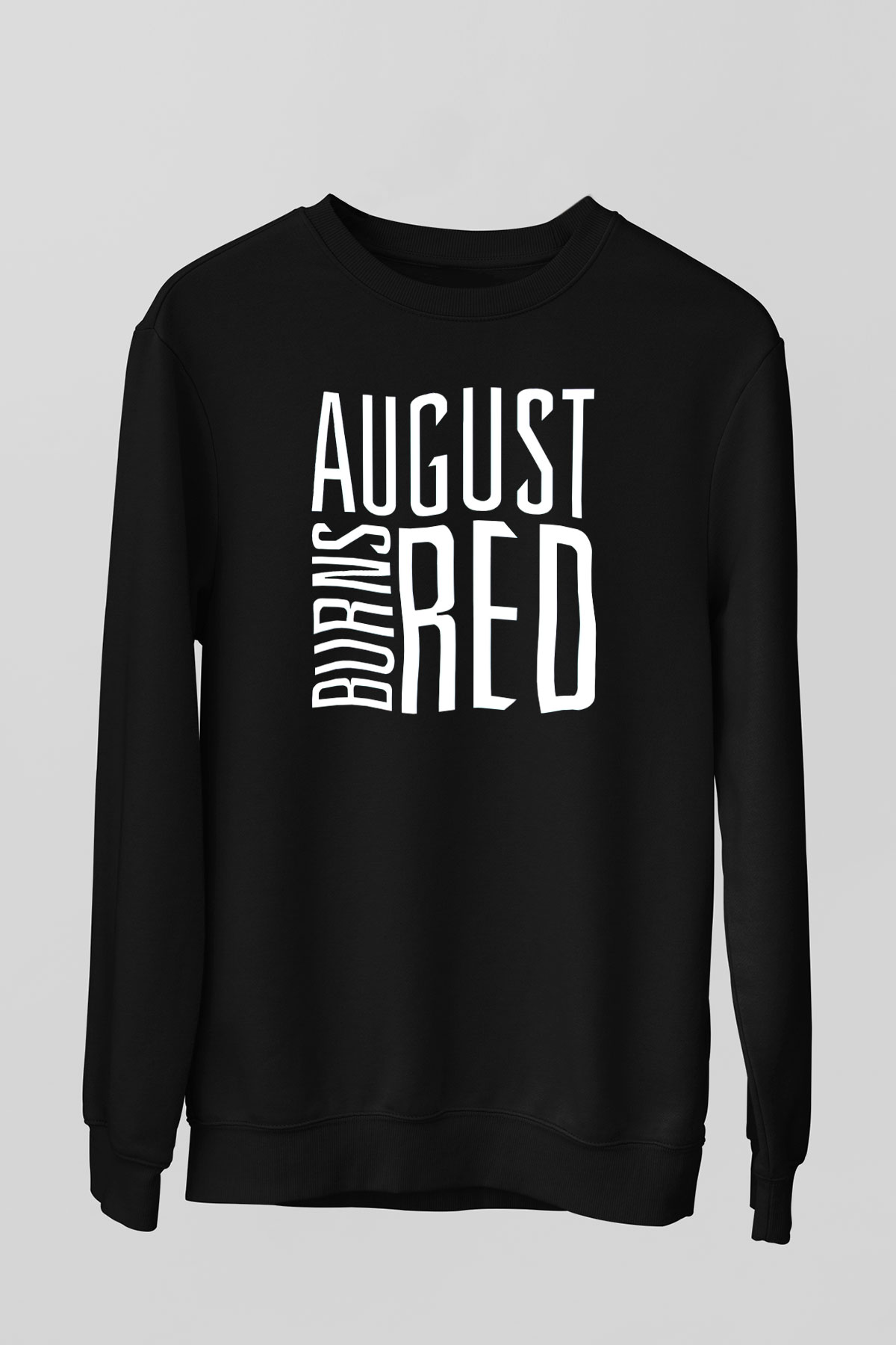 August Burns Red Siyah Unisex Sweatshirt