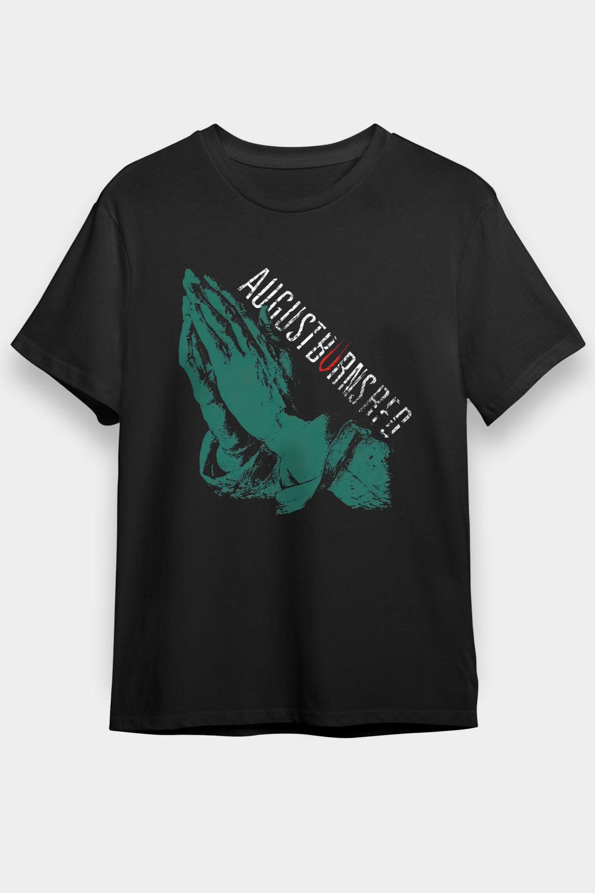 August Burns Red Siyah Unisex Tişört T-Shirt - TişörtFabrikası