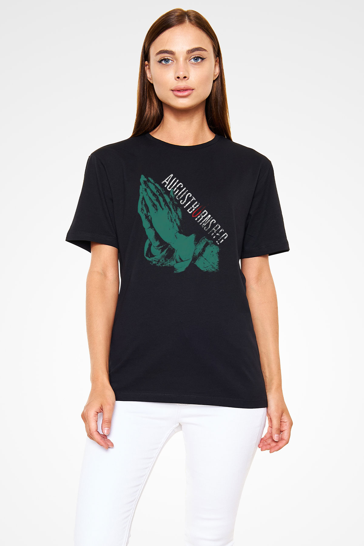 August Burns Red Siyah Unisex Tişört T-Shirt - TişörtFabrikası