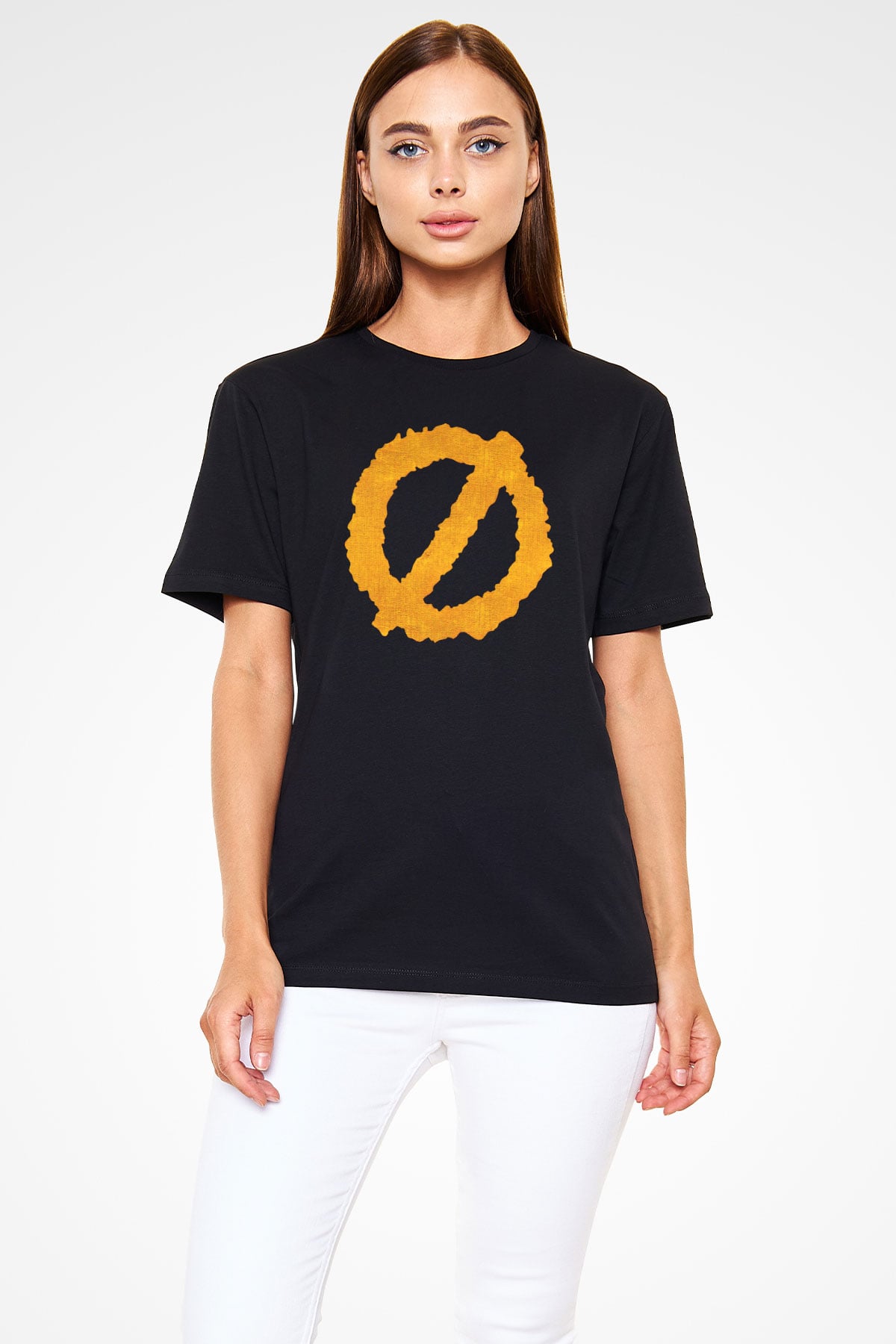 Authority Zero Siyah Unisex Tişört T-Shirt - TişörtFabrikası