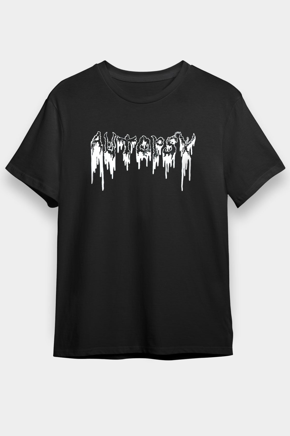 Autopsy Siyah Unisex Tişört T-Shirt - TişörtFabrikası