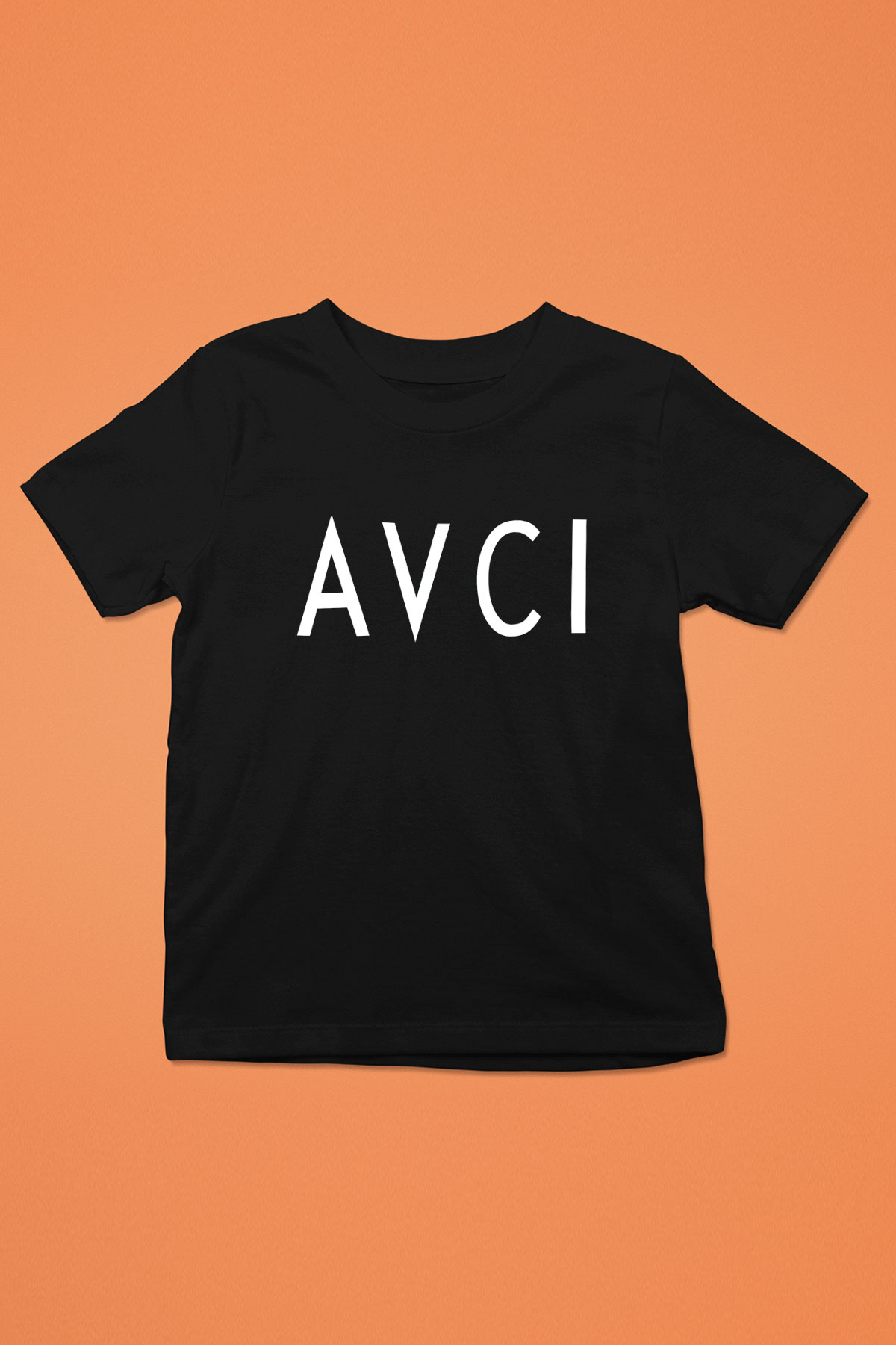 Avcı Baskılı Siyah Unisex Çocuk Tişört