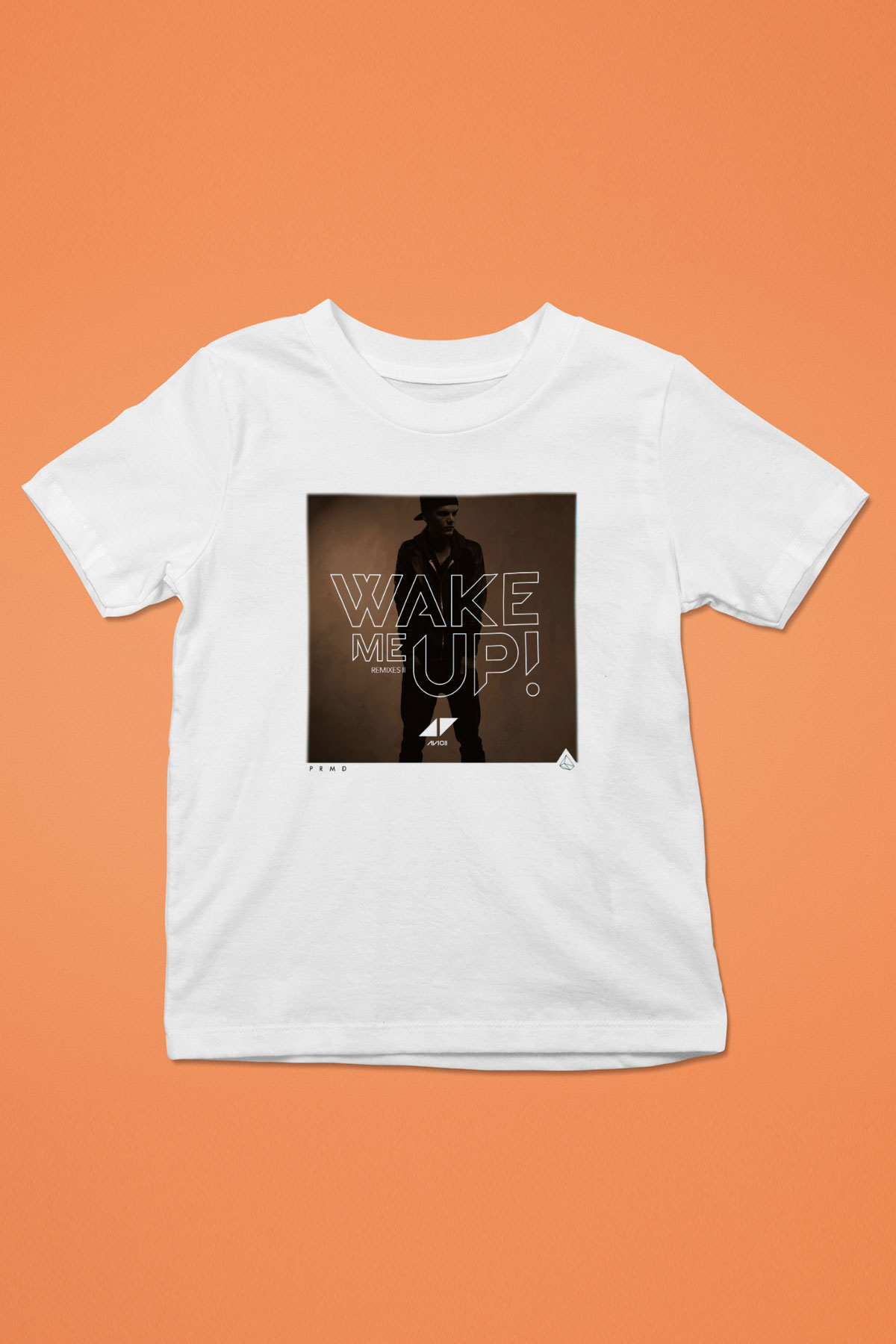 Avicii Baskılı Beyaz Unisex Çocuk Tişört