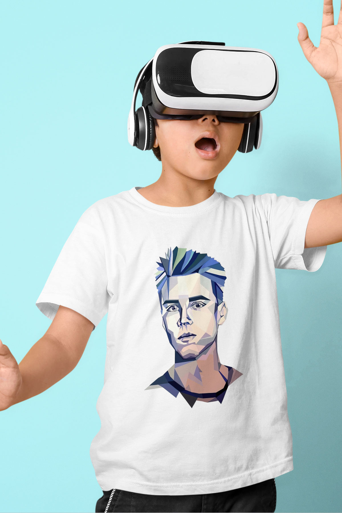 Avicii Beyaz Unisex Çocuk Tişört