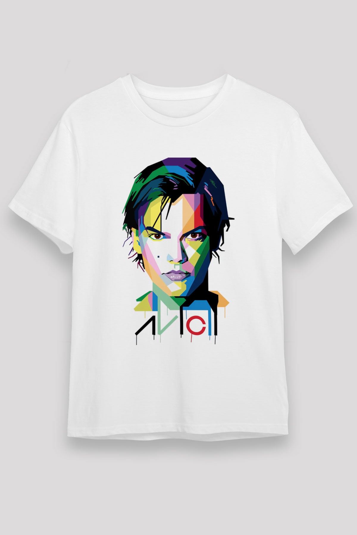 Avicii Beyaz Unisex Tişört T-Shirt - TişörtFabrikası