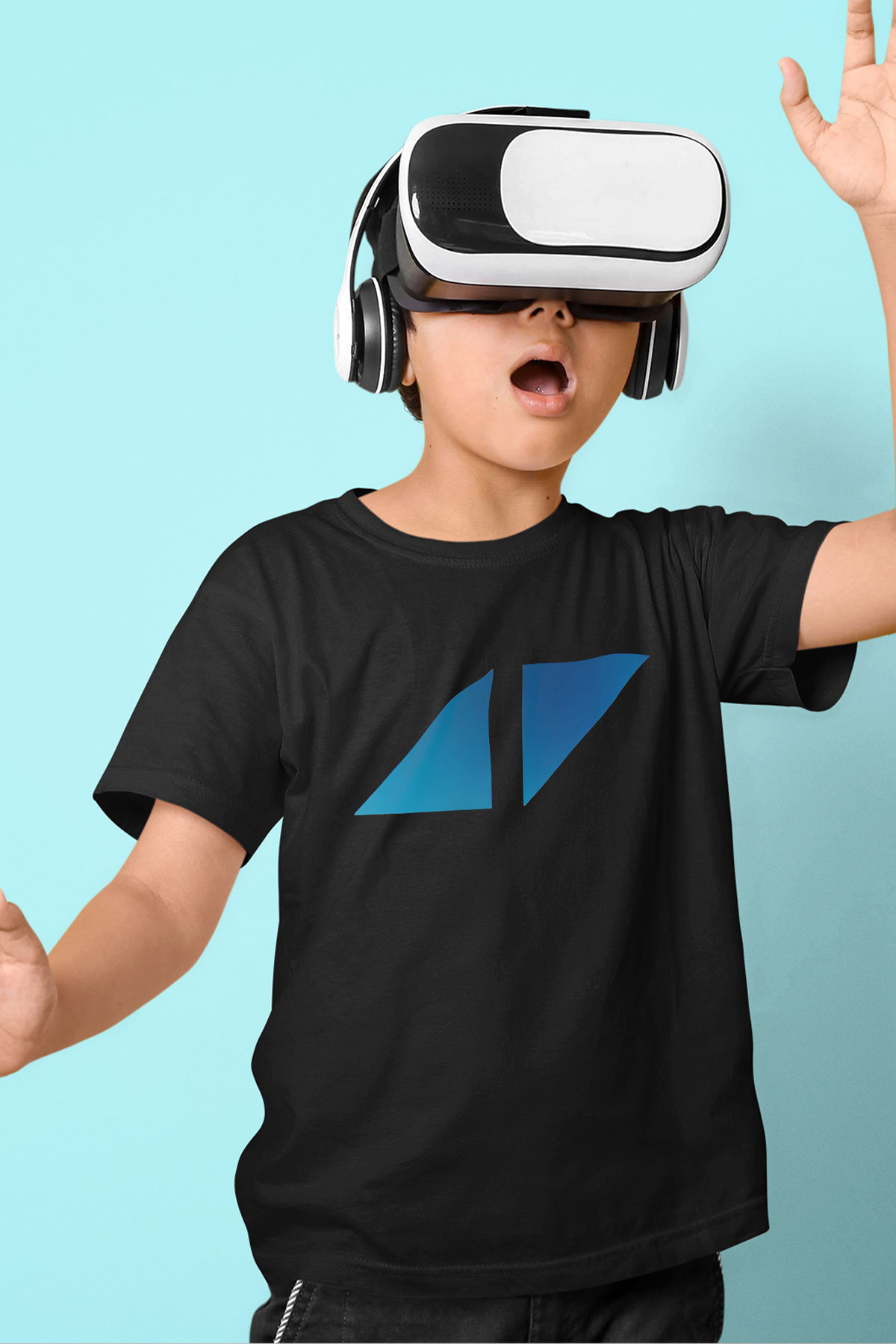 Avicii Siyah Unisex Çocuk Tişört