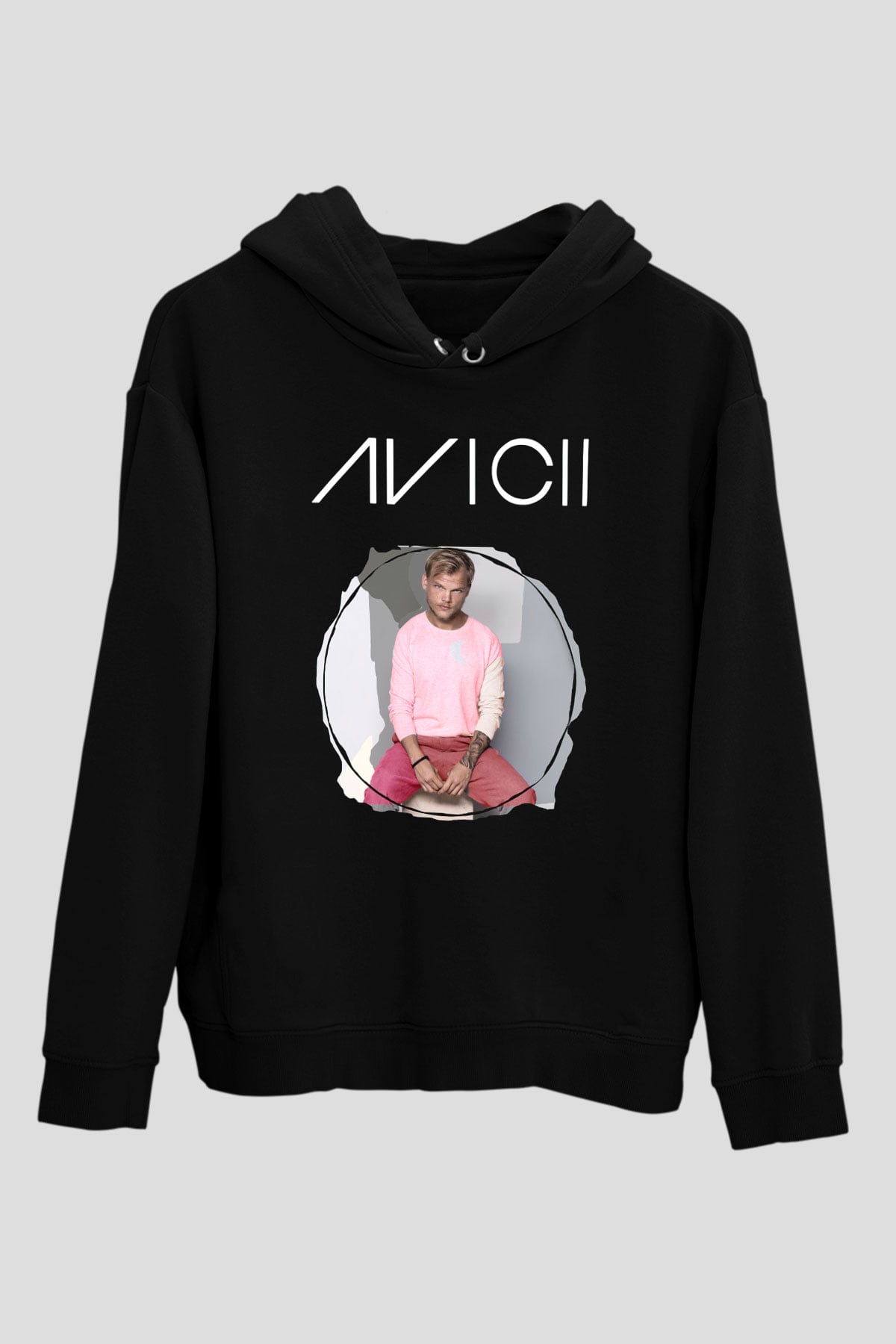 Avicii Siyah Unisex Hoodie