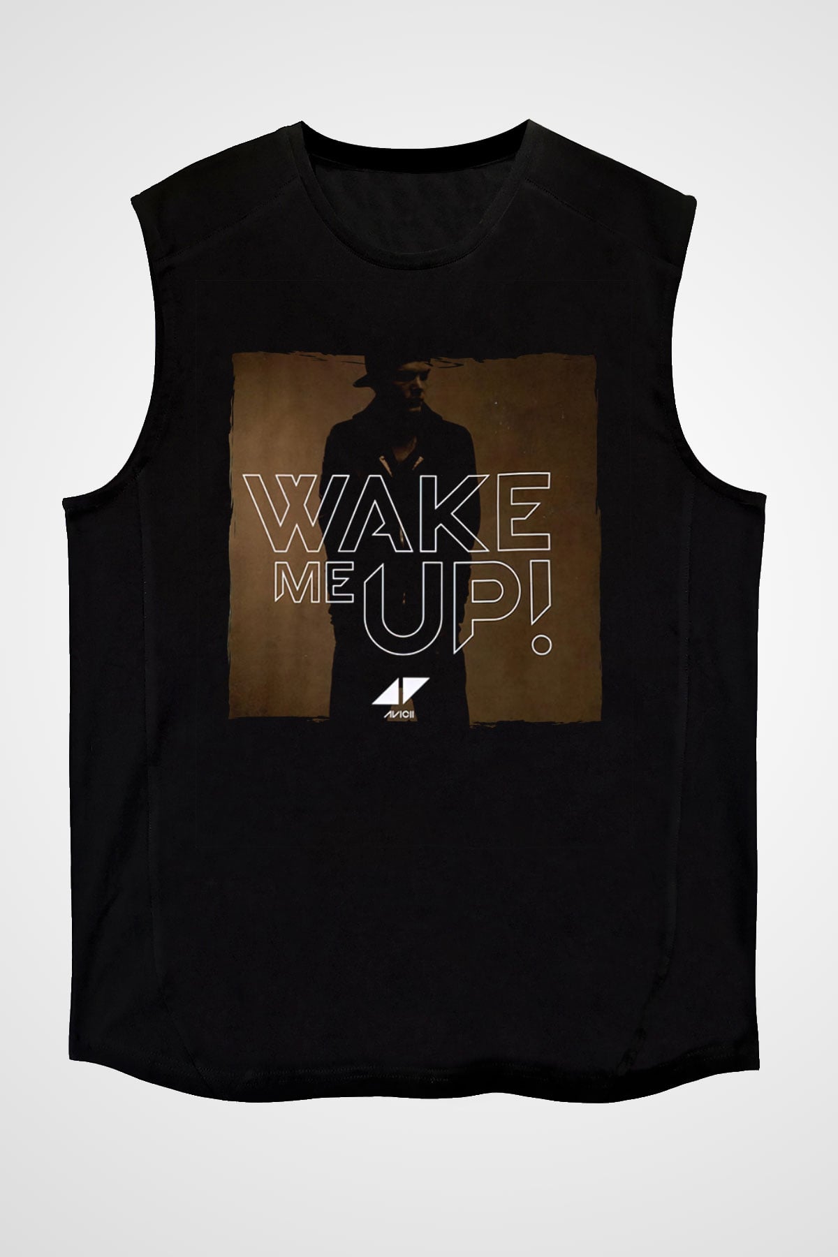 Avicii Siyah Unisex Kolsuz Tişört