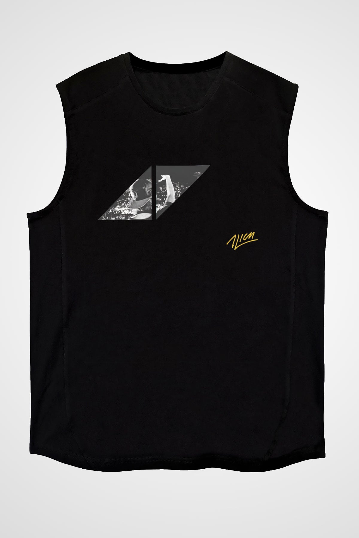 Avicii Siyah Unisex Kolsuz Tişört