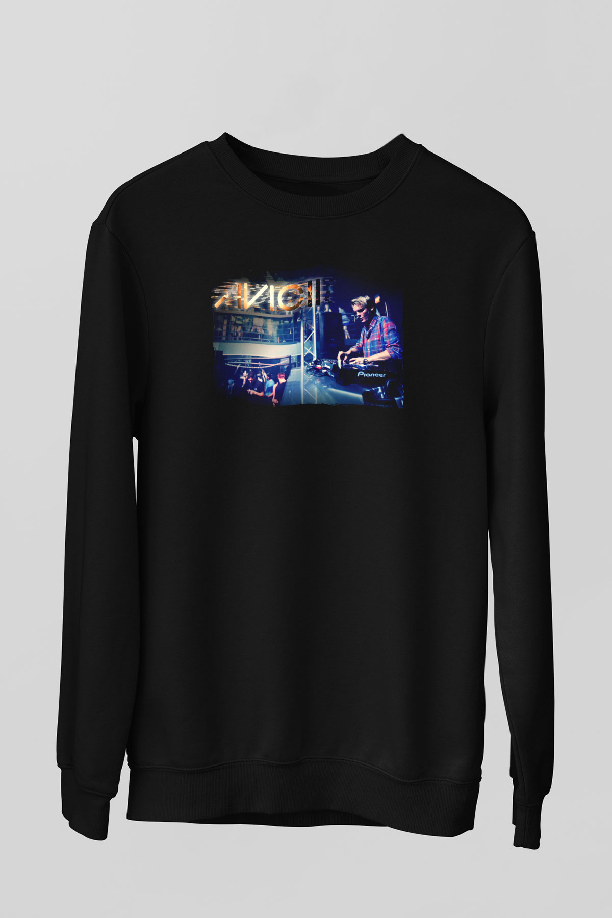 Avicii Siyah Unisex Sweatshirt