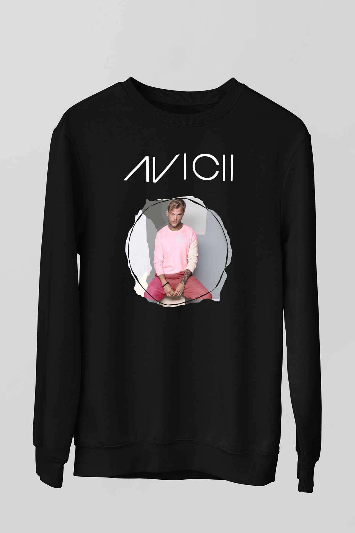 Avicii Siyah Unisex Sweatshirt