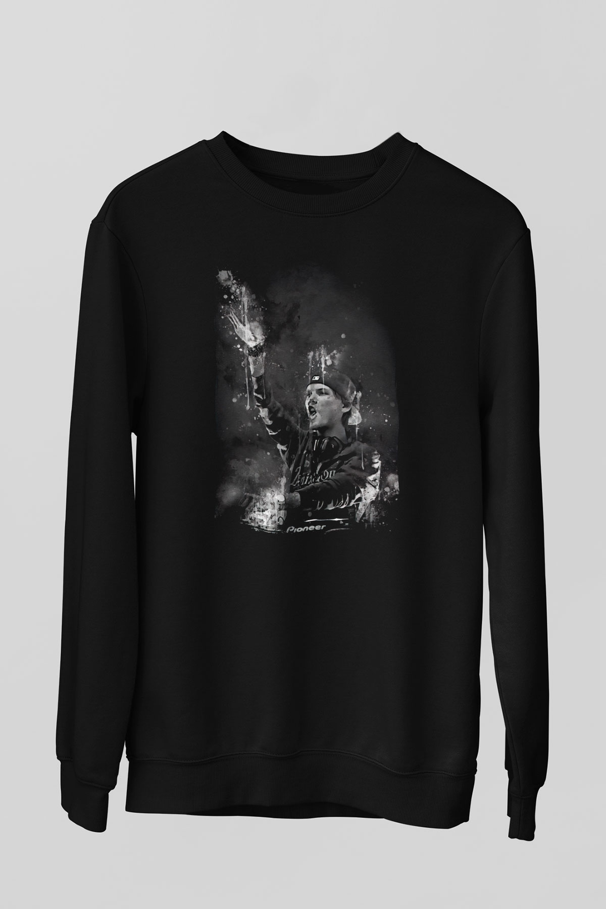 Avicii Siyah Unisex Sweatshirt