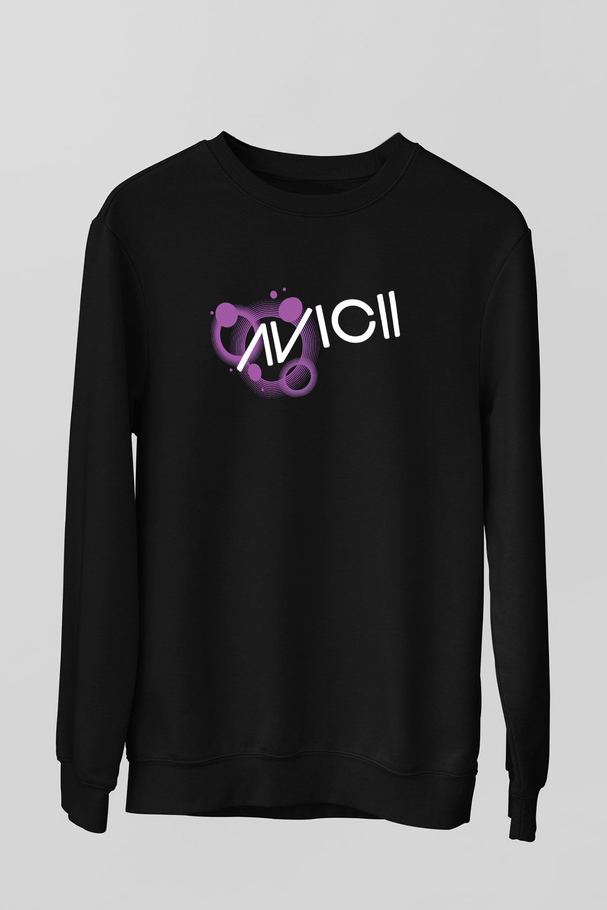 Avicii Siyah Unisex Sweatshirt