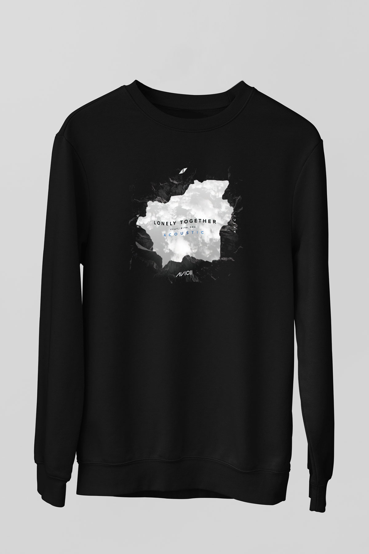 Avicii Siyah Unisex Sweatshirt