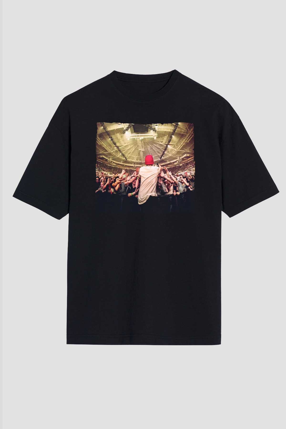 Avicii Siyah Oversize Tişört Oversize T-shirt - TişörtFabrikası