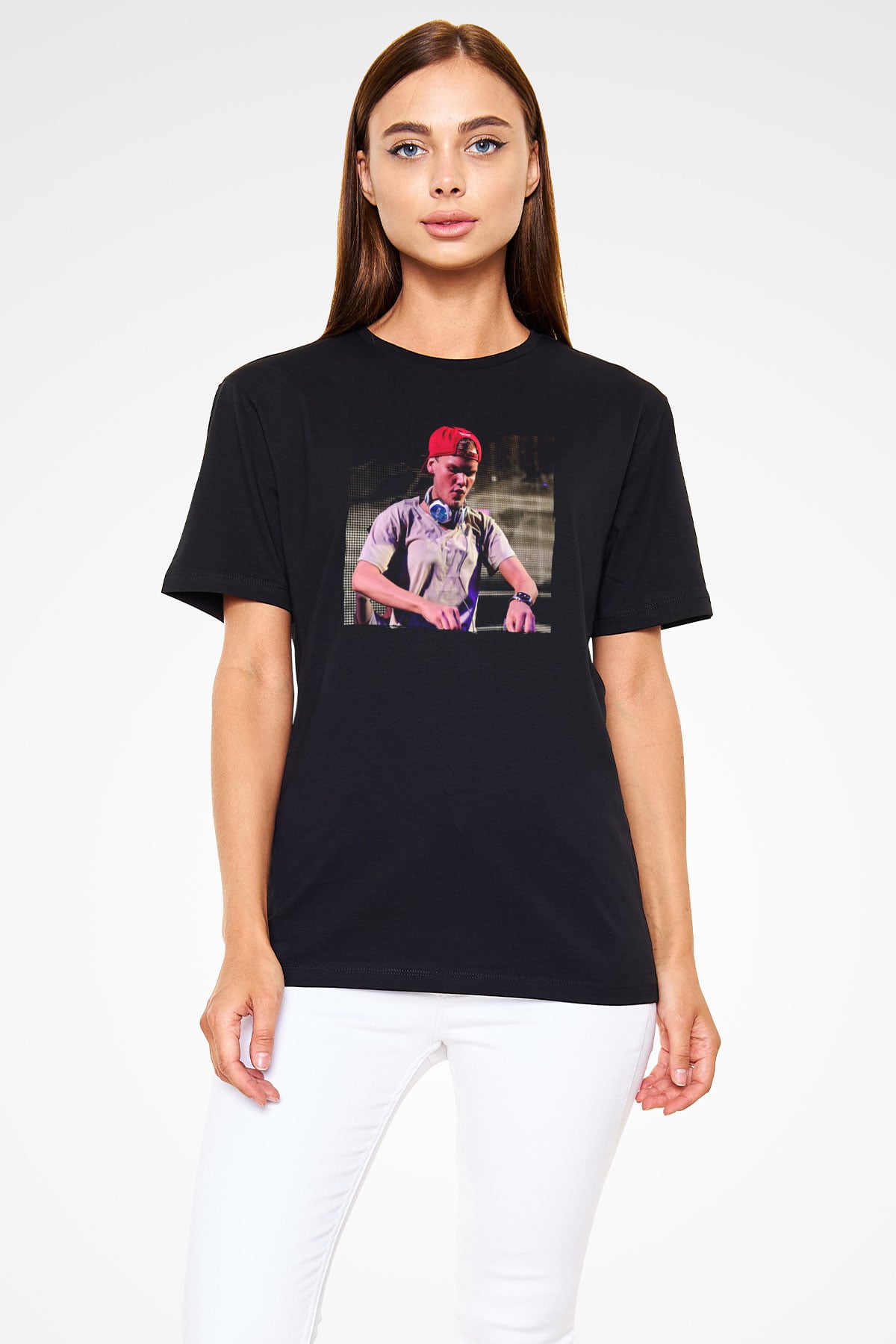 Avicii Siyah Unisex Tişört T-Shirt - TişörtFabrikası