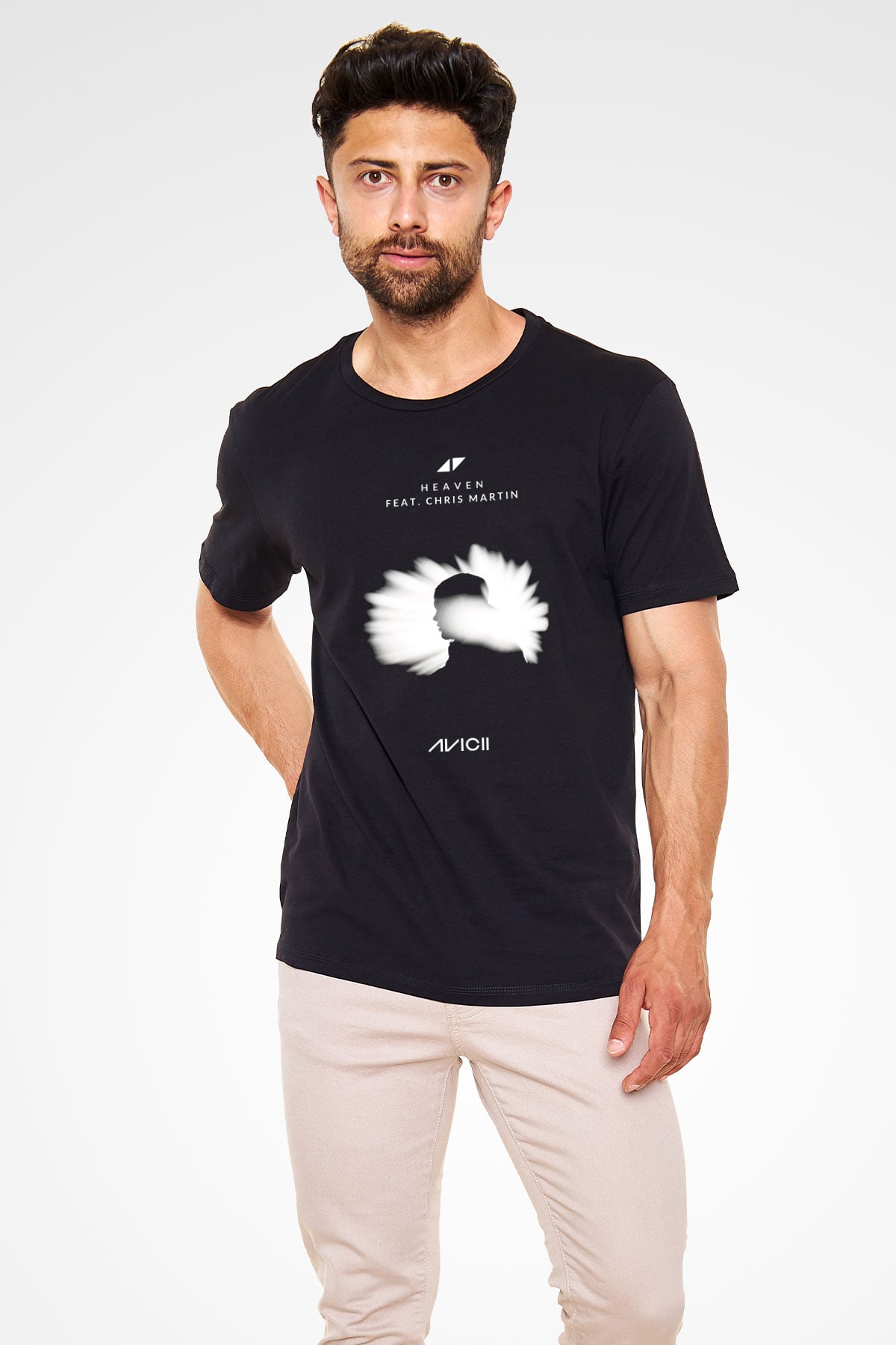 Avicii Siyah Unisex Tişört T-Shirt - TişörtFabrikası