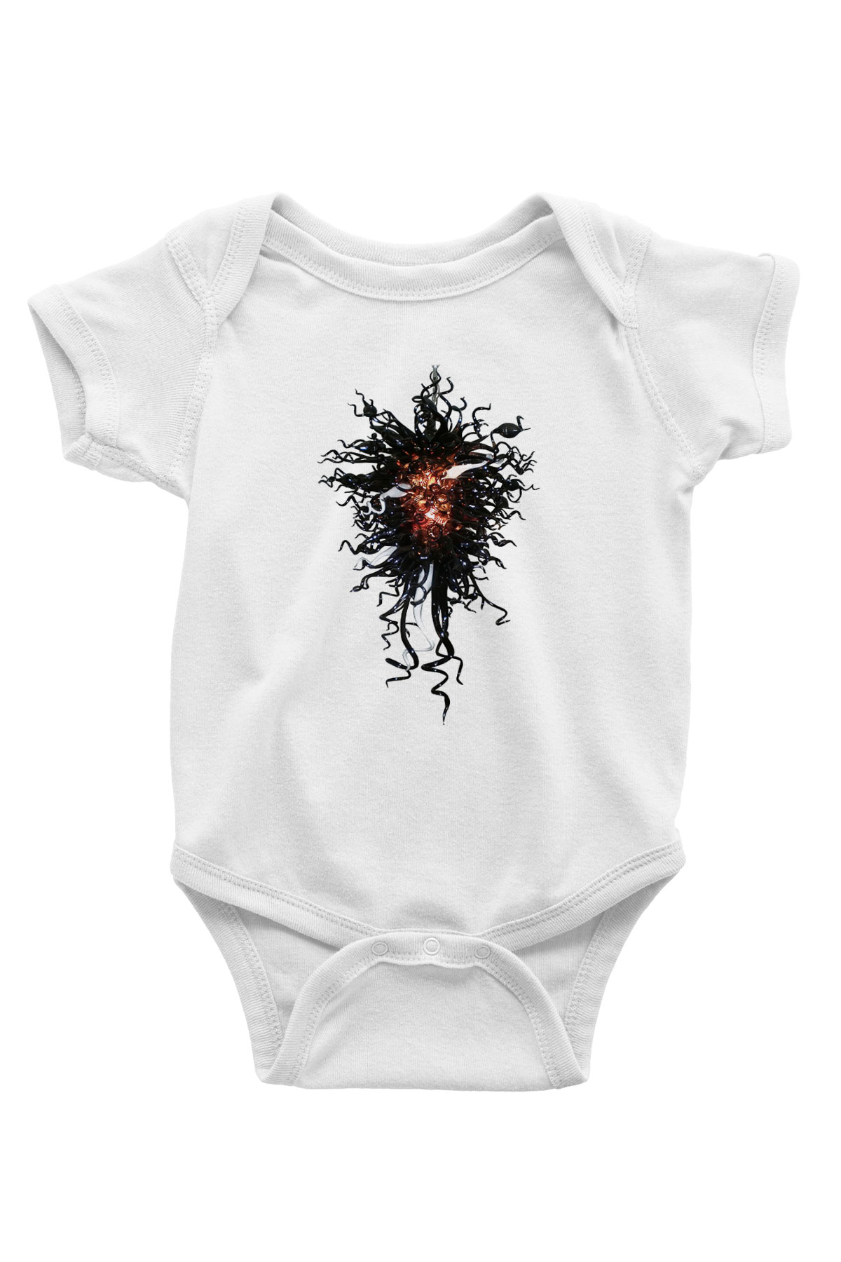 Avizeci Baskılı Beyaz Unisex Bebek Body - Zıbın