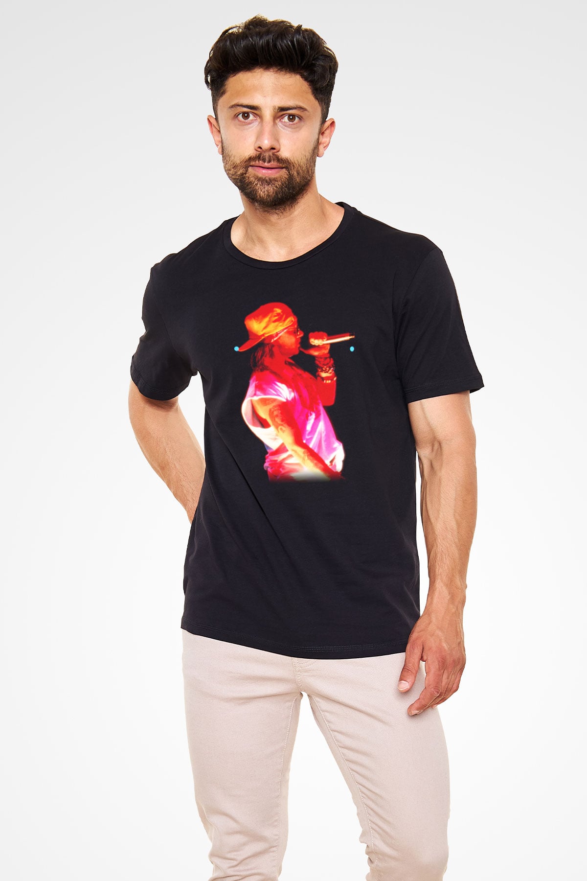Axl Rose Siyah Unisex Tişört T-Shirt - TişörtFabrikası