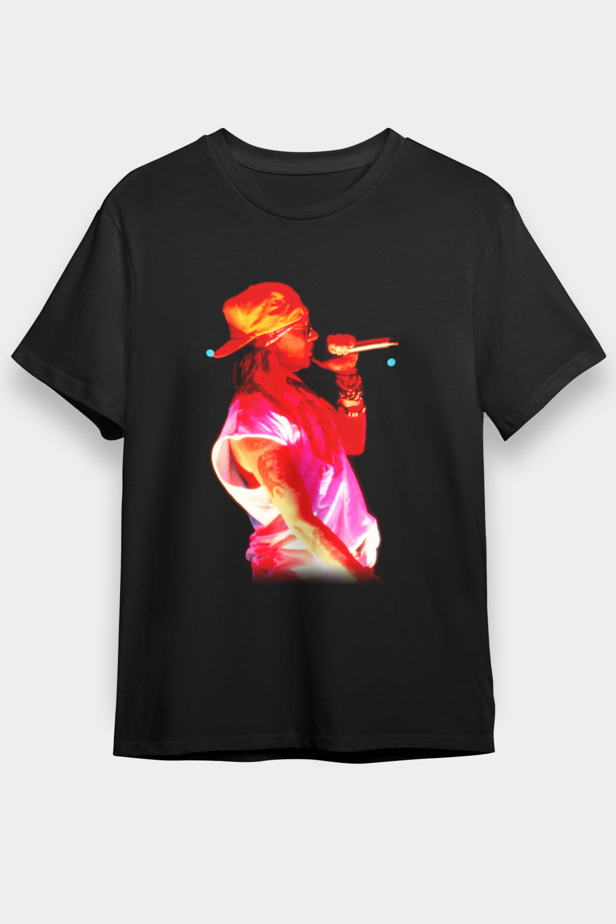 Axl Rose Siyah Unisex Tişört T-Shirt - TişörtFabrikası